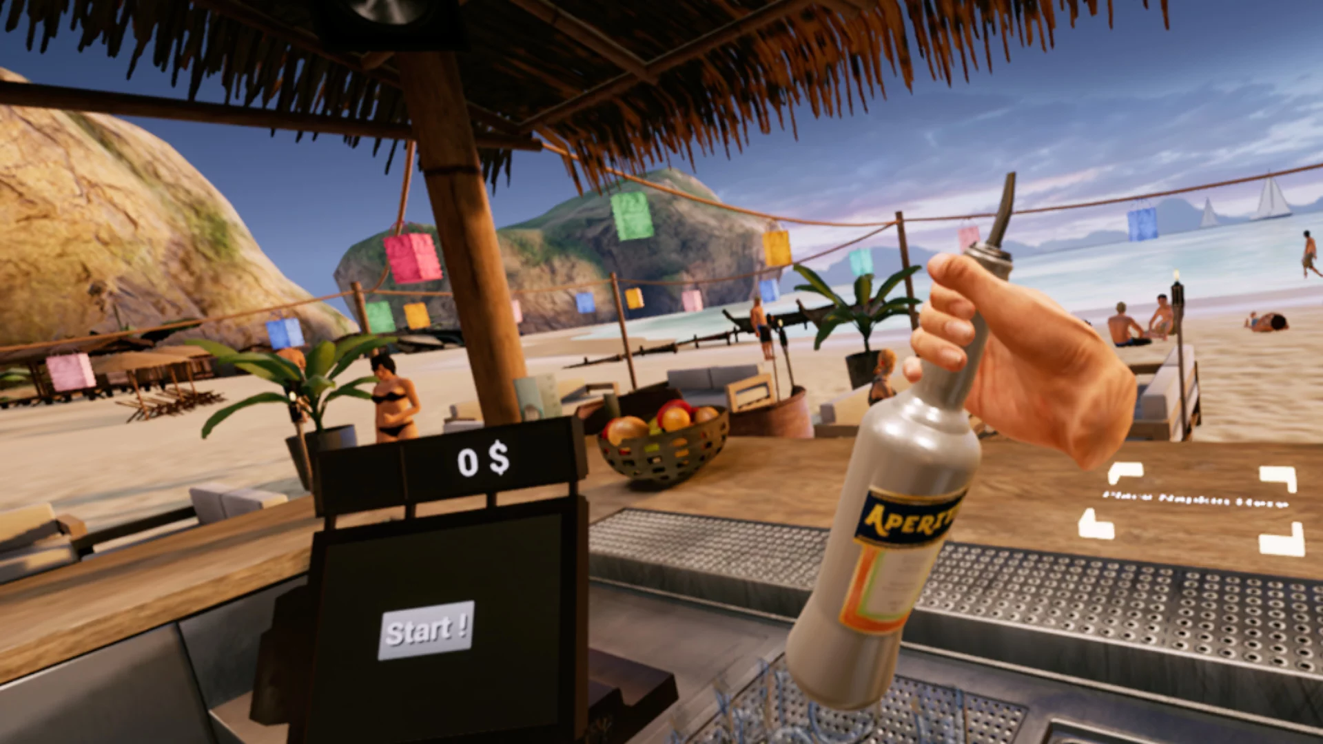 Изображение игры: Bartender VR Simulator