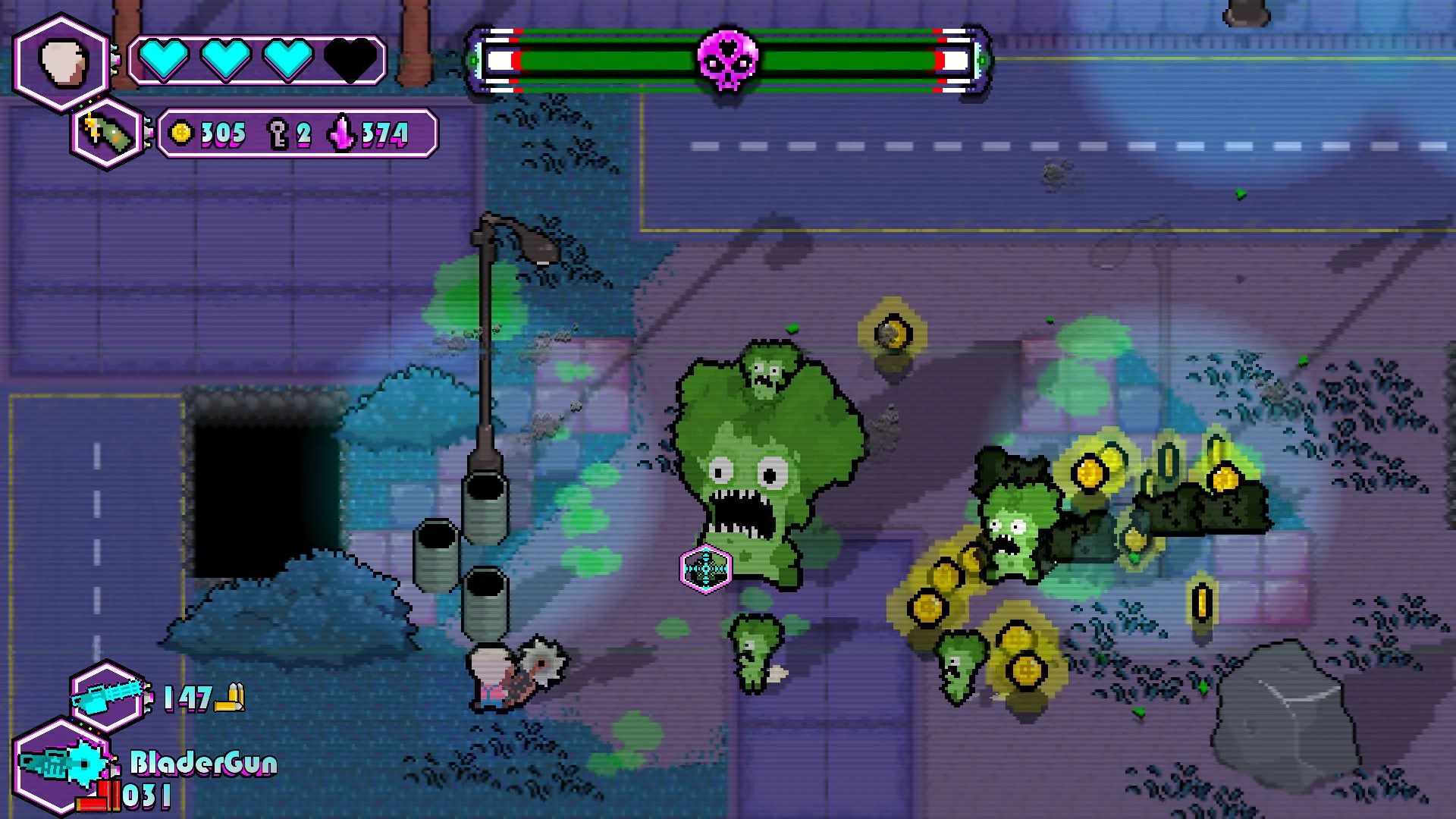 Изображение игры: The Walking Vegetables