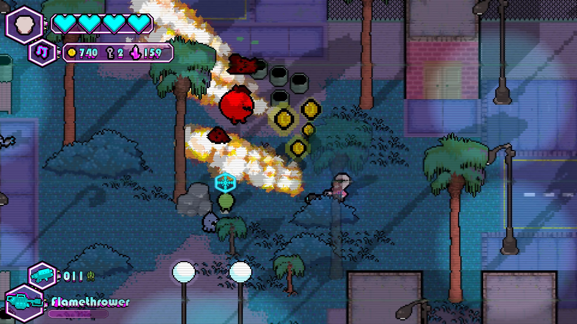 Изображение игры: The Walking Vegetables