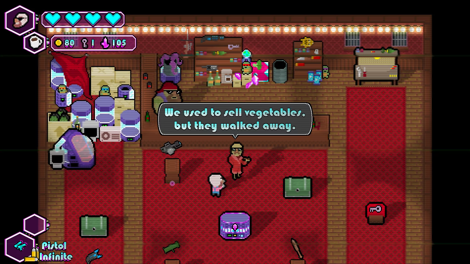 Изображение игры: The Walking Vegetables