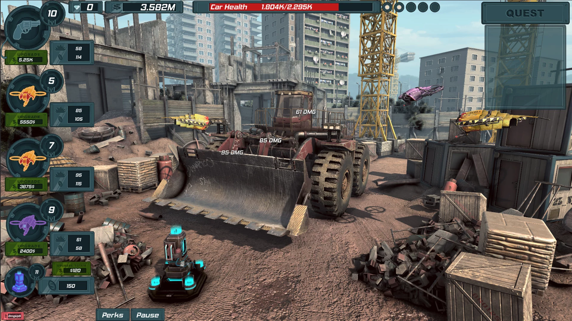 Изображение игры: Car Demolition Clicker