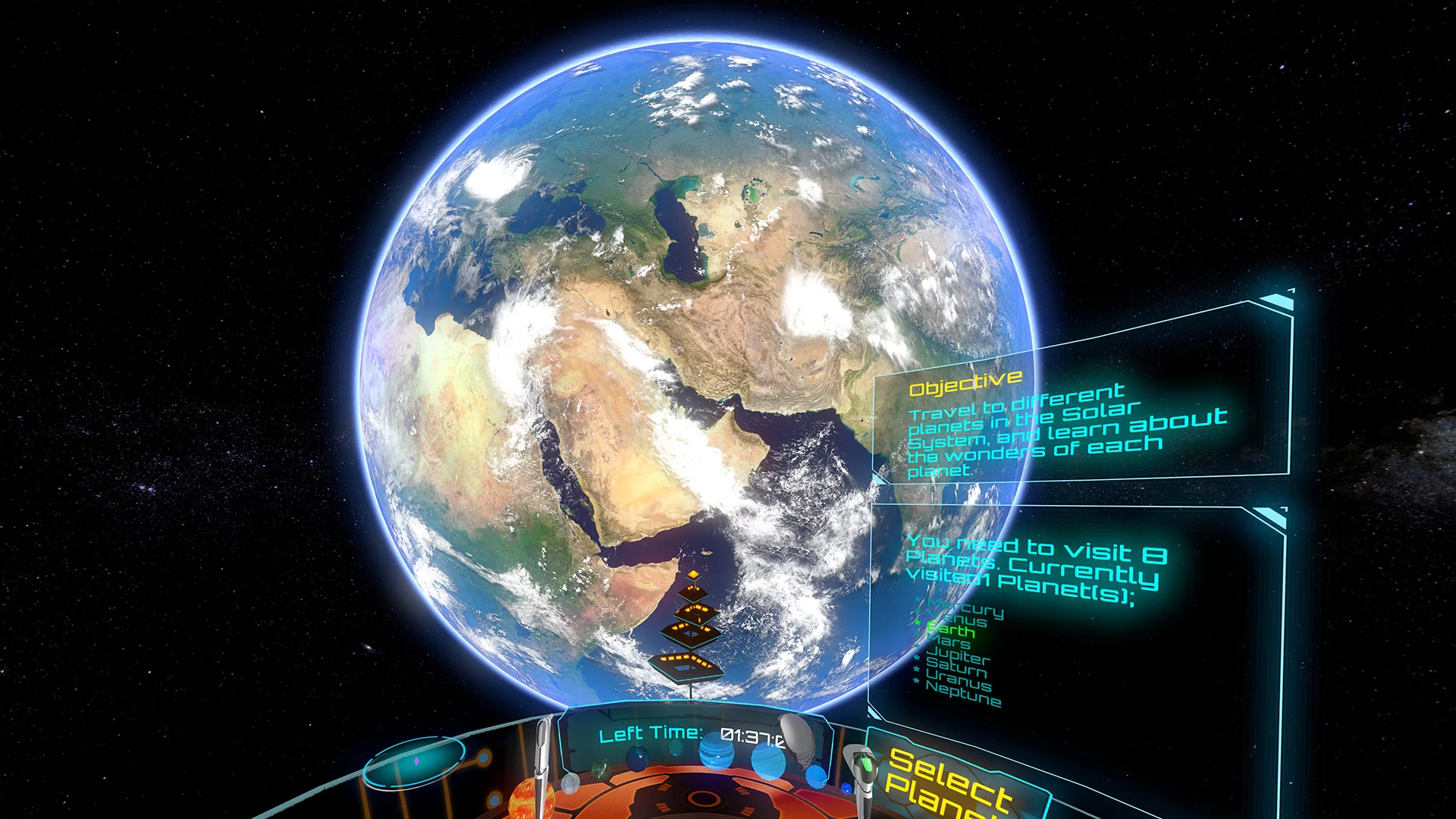 Изображение игры: SpaceWalker