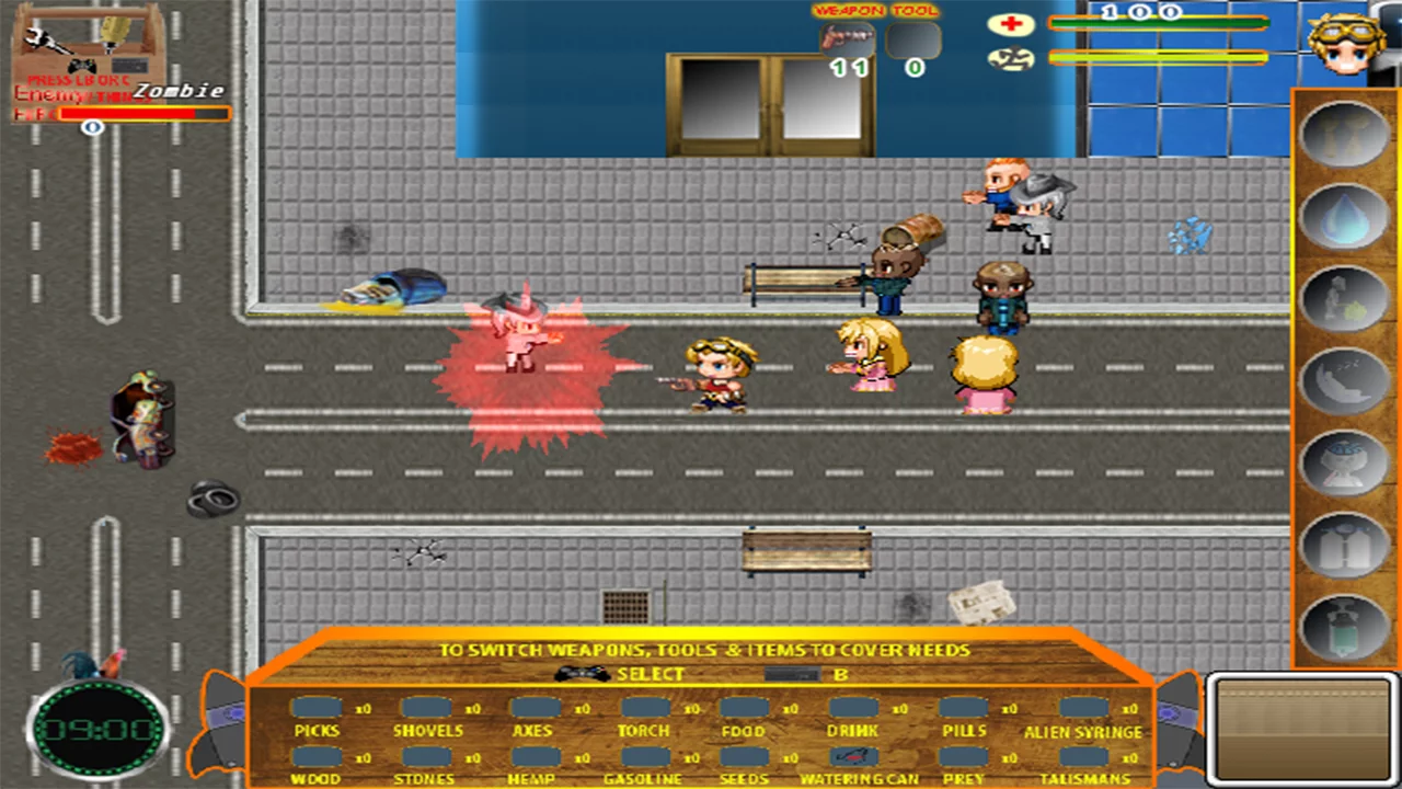 Изображение игры: Space Zombies Invasion