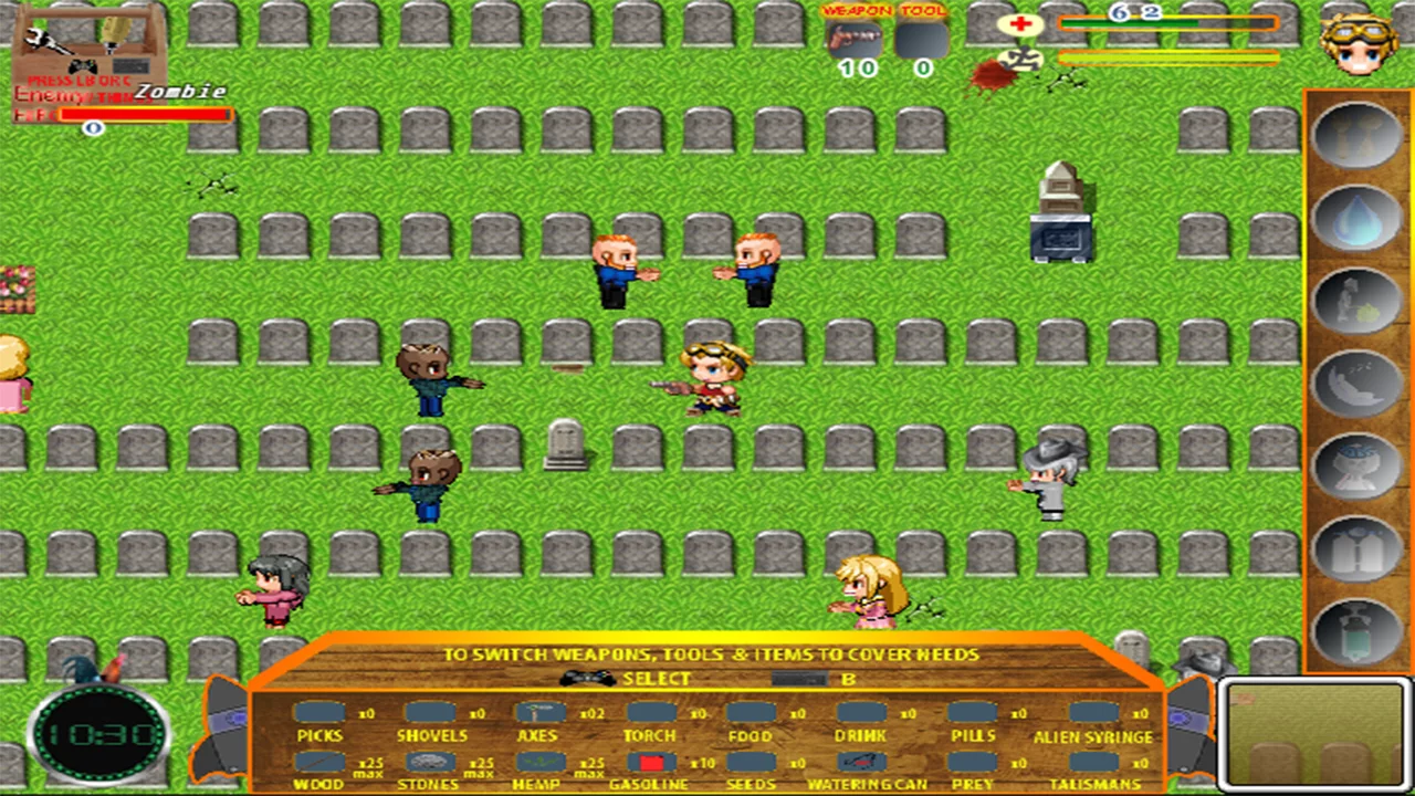 Изображение игры: Space Zombies Invasion