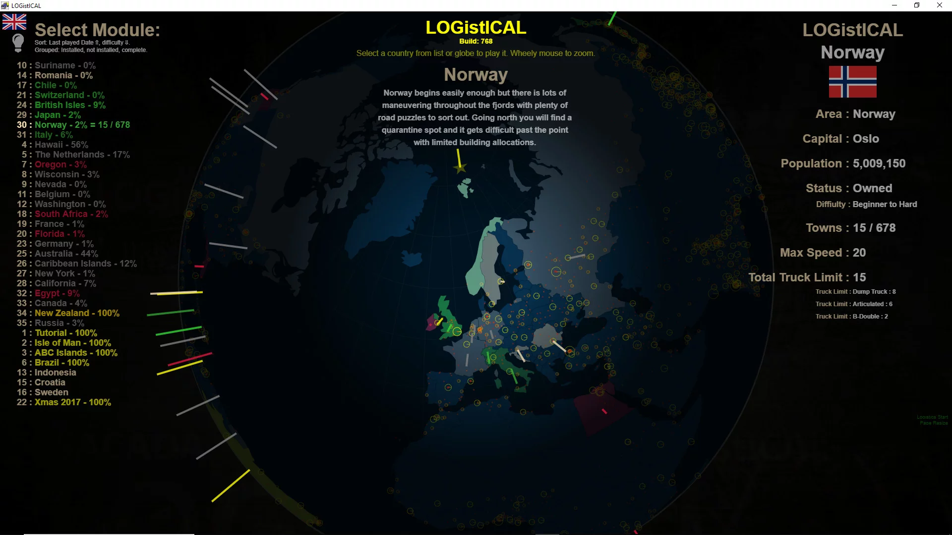 Изображение игры: LOGistICAL: Norway