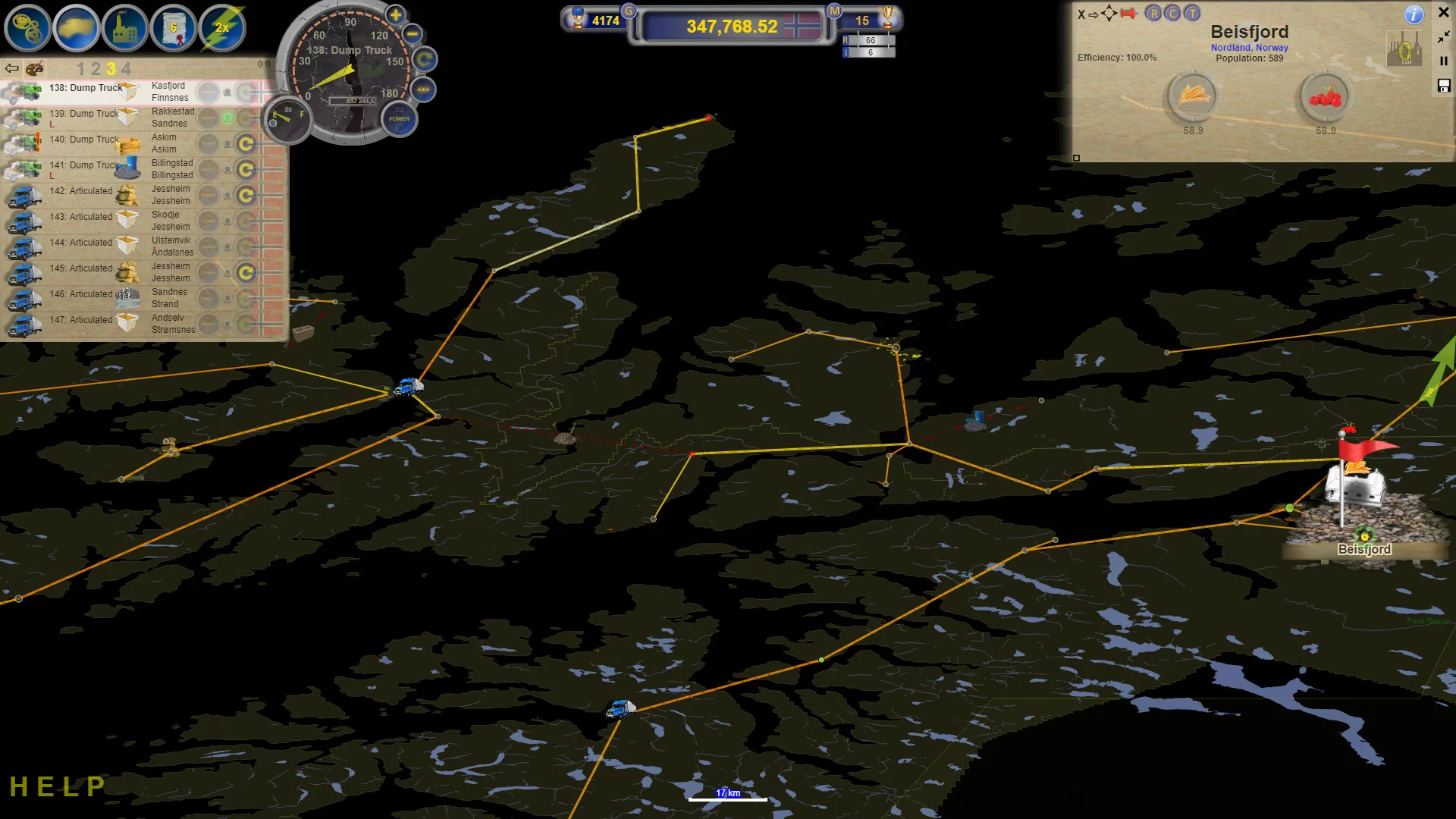 Изображение игры: LOGistICAL: Norway
