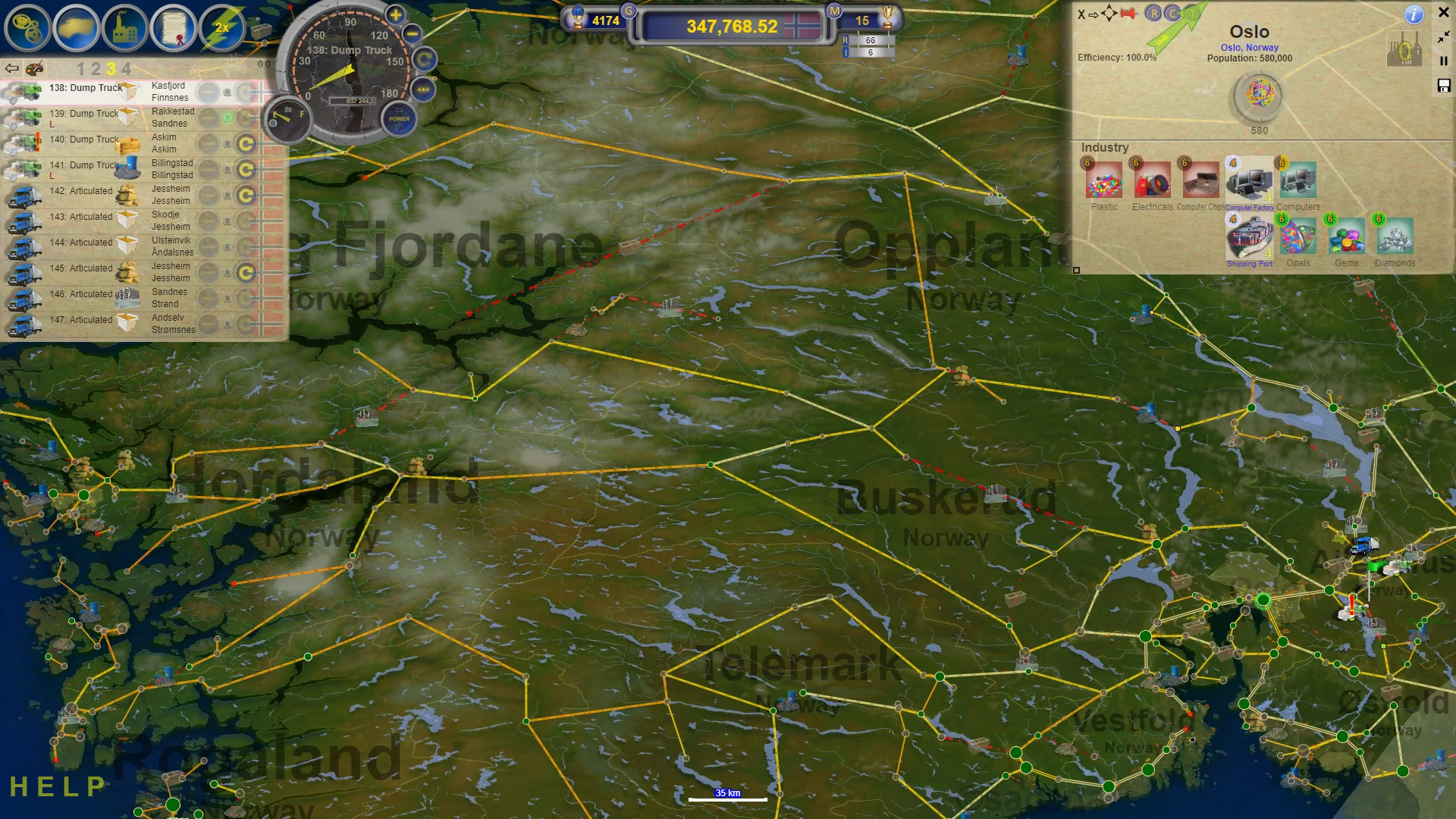 Изображение игры: LOGistICAL: Norway