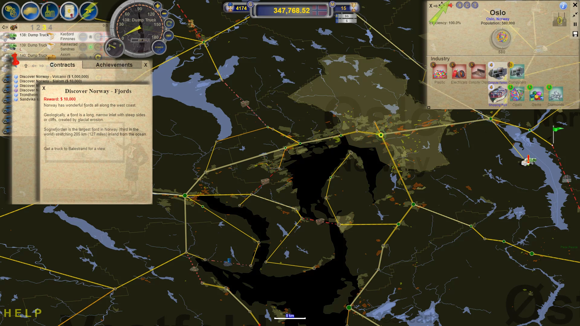 Изображение игры: LOGistICAL: Norway