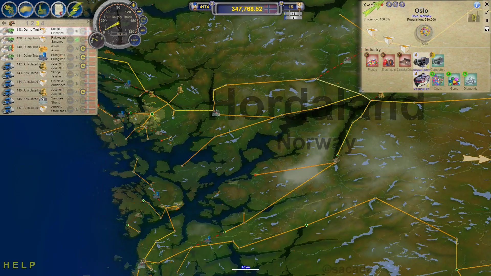 Изображение игры: LOGistICAL: Norway