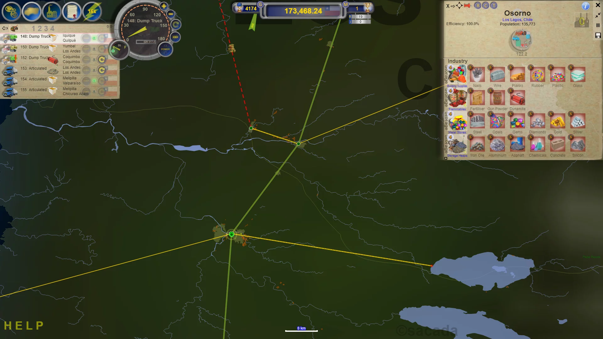 Изображение игры: LOGistICAL: Chile