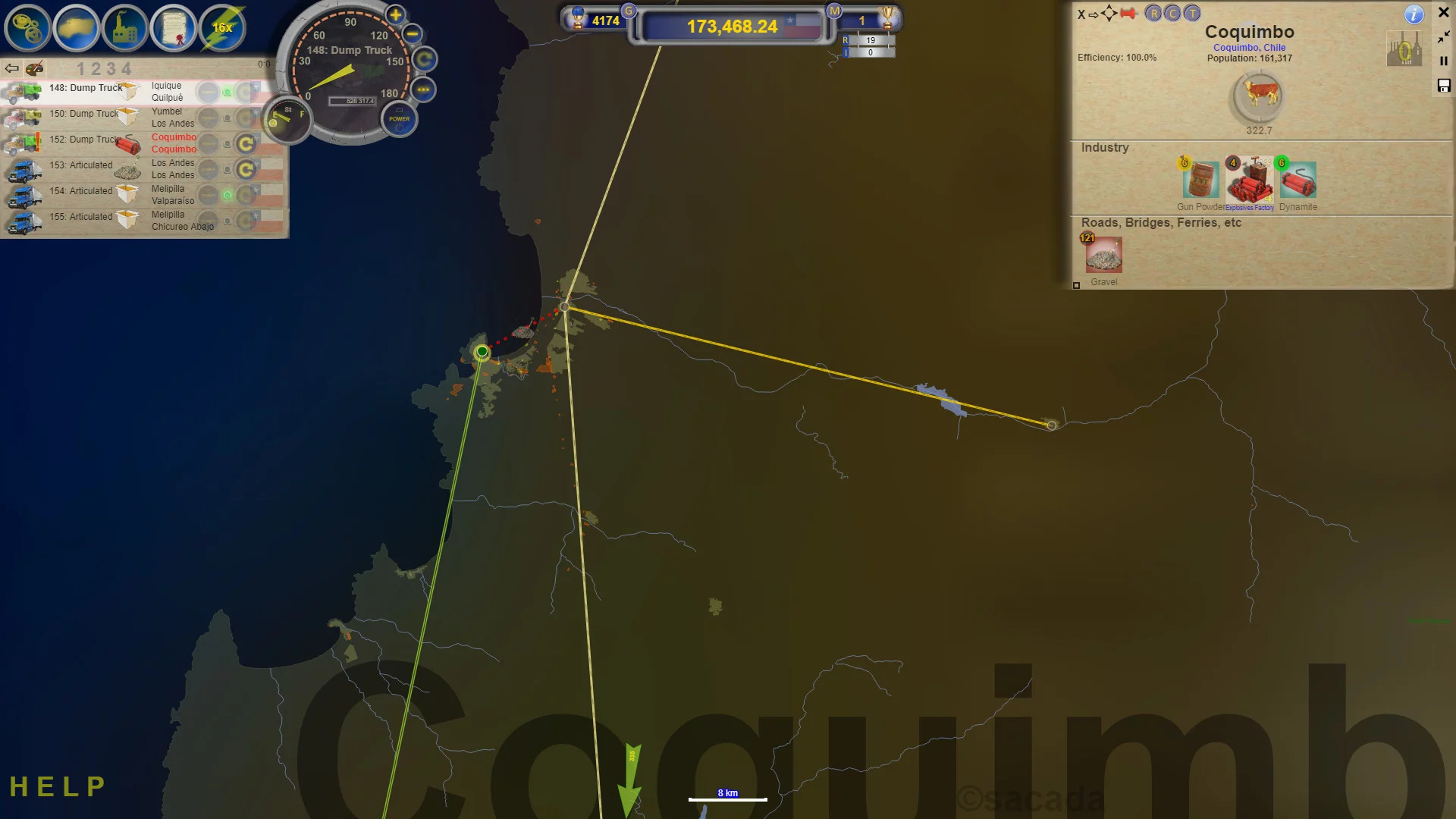 Изображение игры: LOGistICAL: Chile