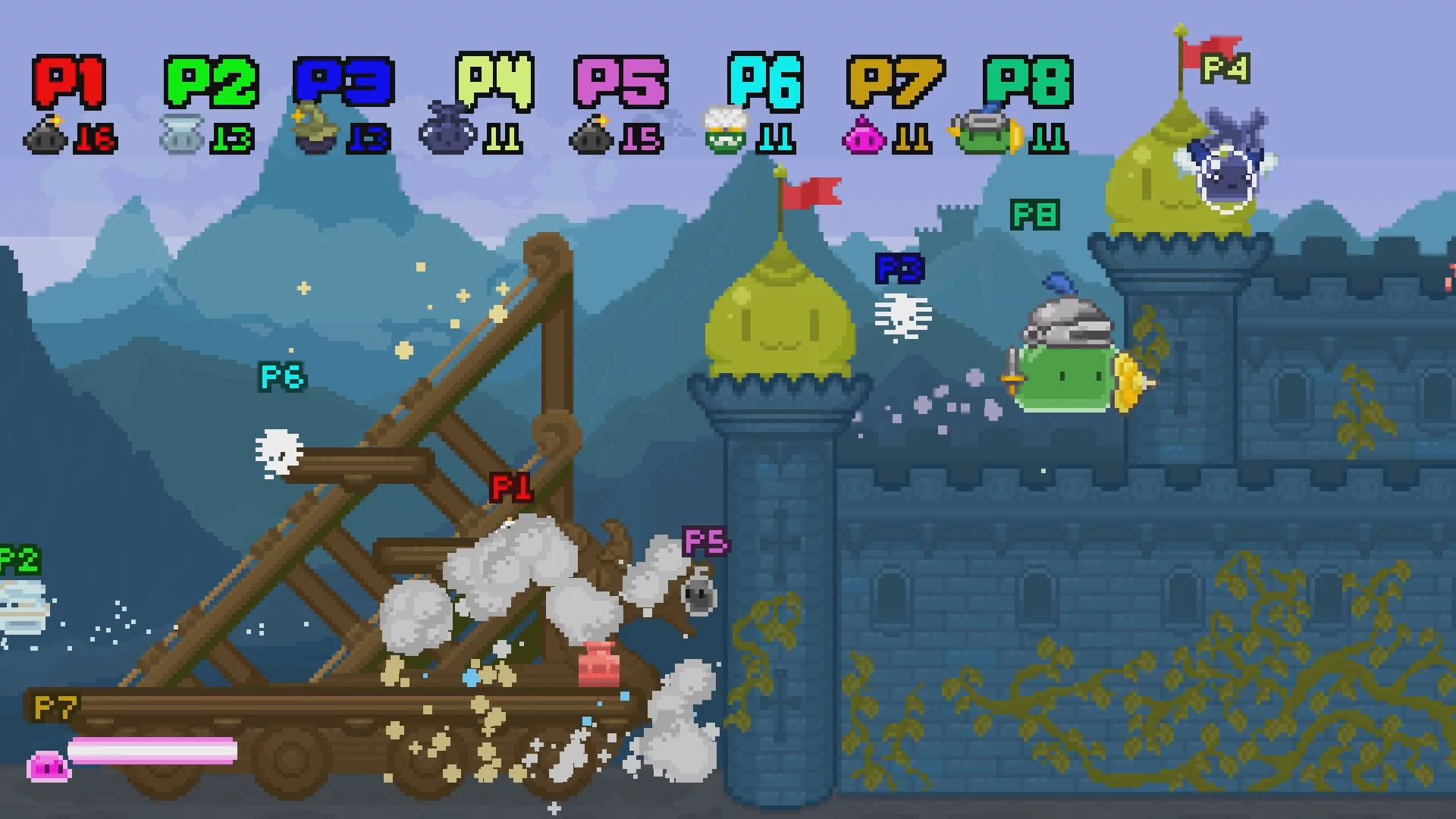 Изображение игры: Super Slime Arena