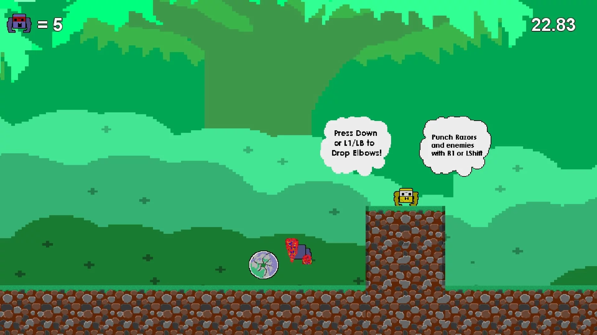 Изображение игры: JumpFist