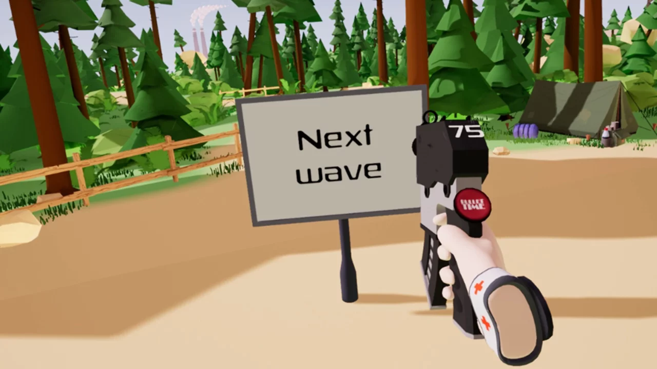Изображение игры: BadRobots VR