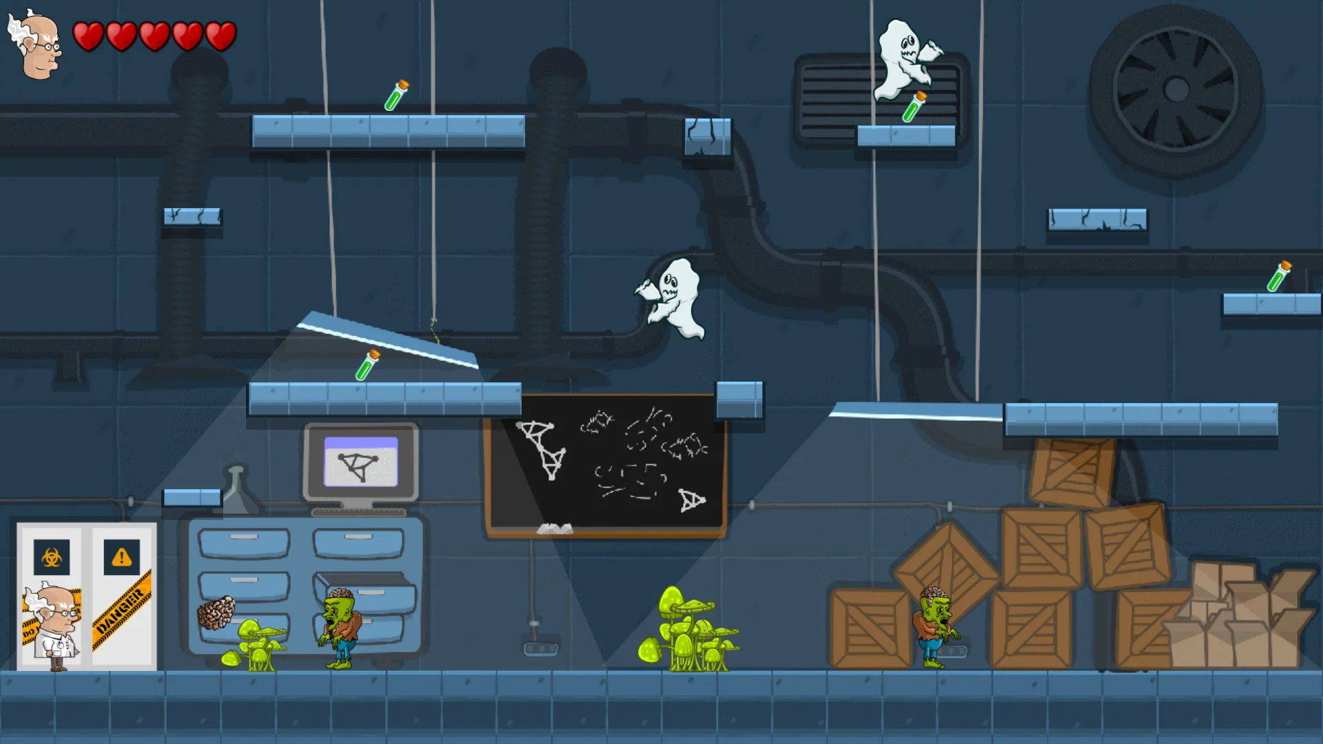 Изображение игры: Crazy Scientist