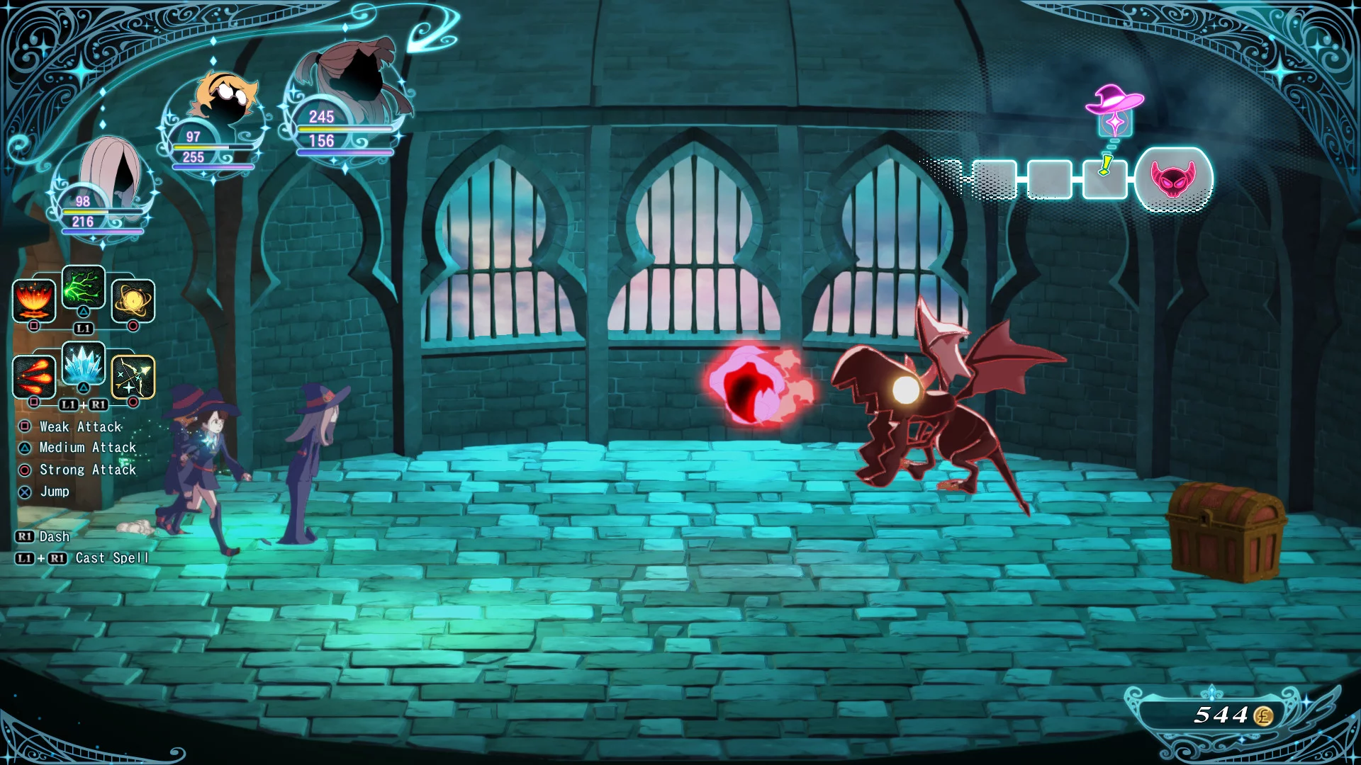 Изображение игры: Little Witch Academia: Chamber of Time