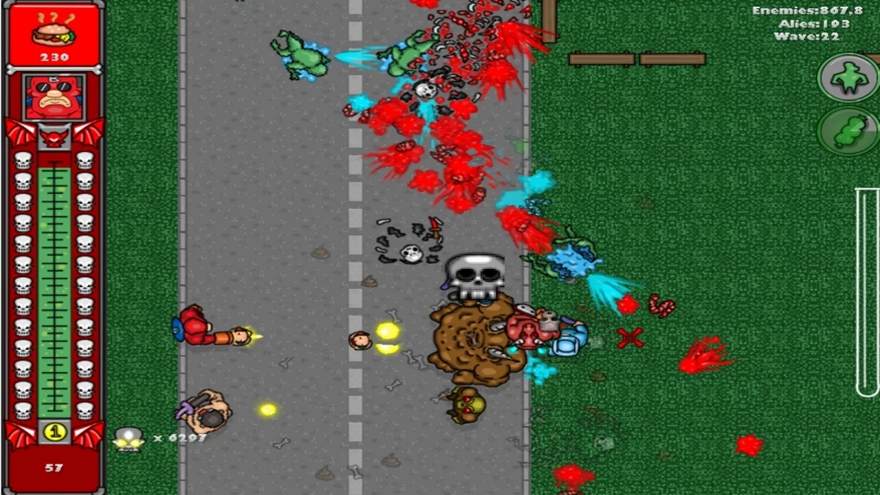 Изображение игры: Super Trashforce
