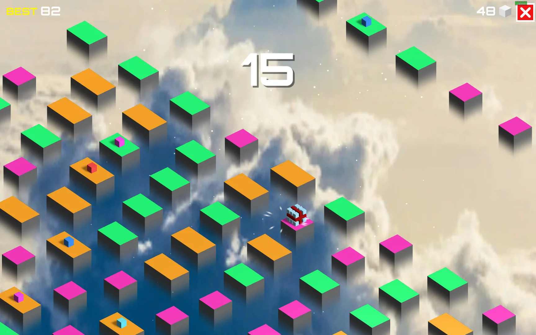 Изображение игры: Sky Jump
