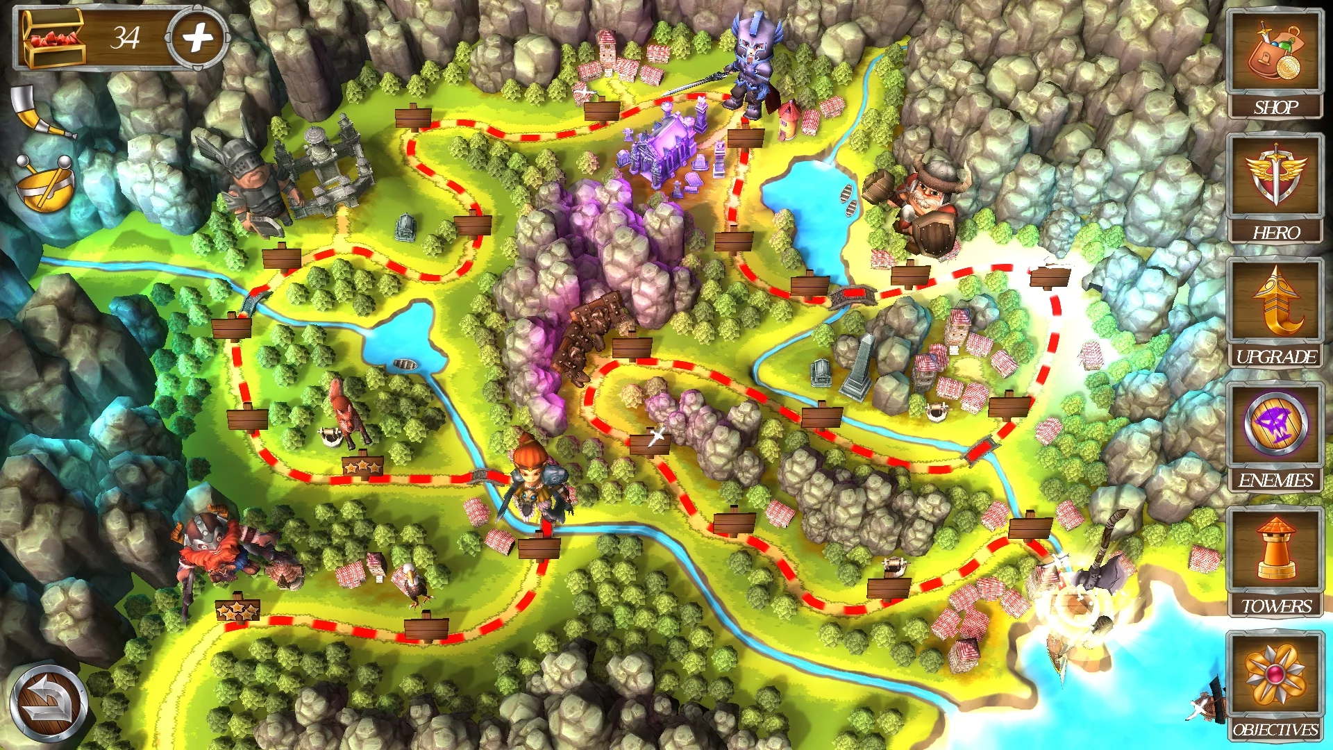 Изображение игры: Ancient Tower