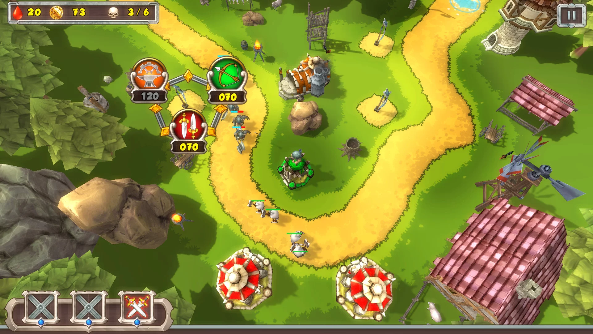 Изображение игры: Ancient Tower
