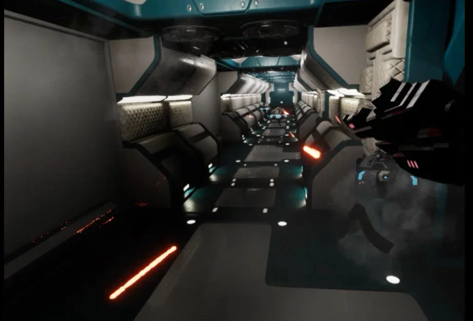 Изображение игры: Anti Gravity Warriors VR