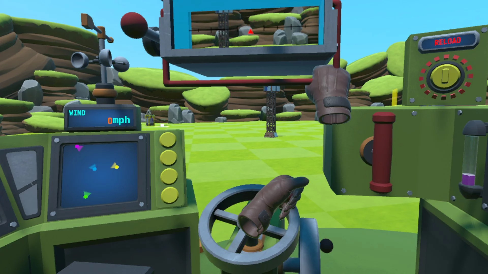 Изображение игры: Mortars VR