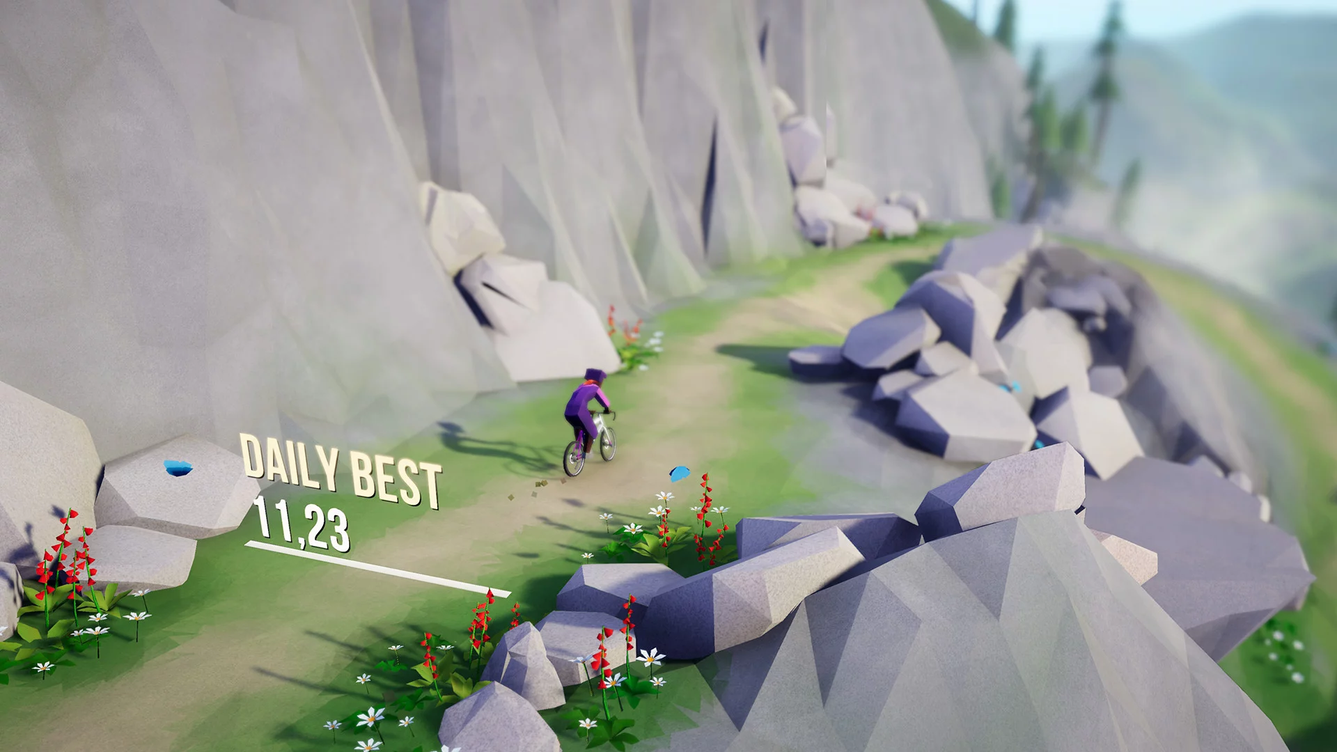 Изображение игры: Lonely Mountains: Downhill