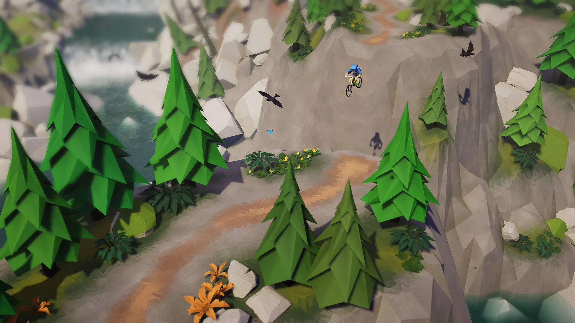 Изображение игры: Lonely Mountains: Downhill