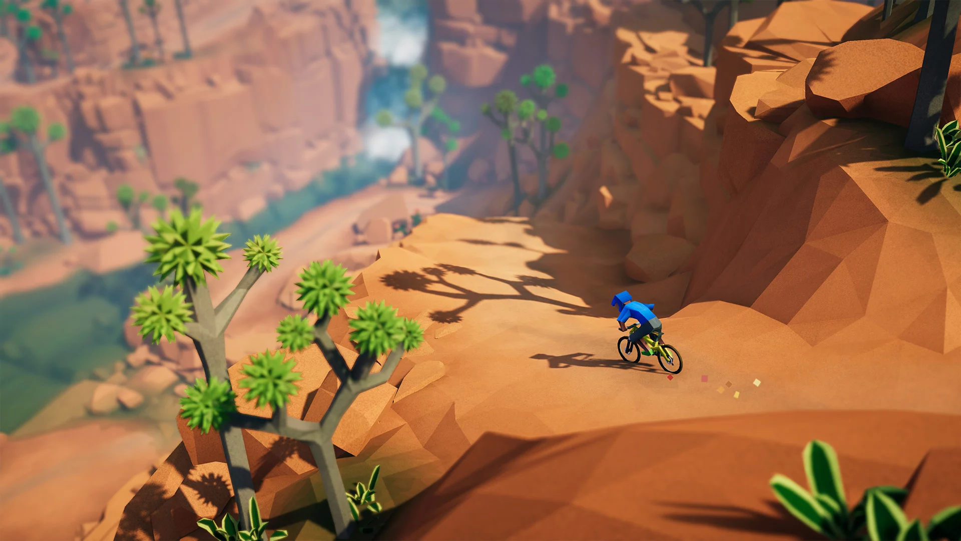 Изображение игры: Lonely Mountains: Downhill