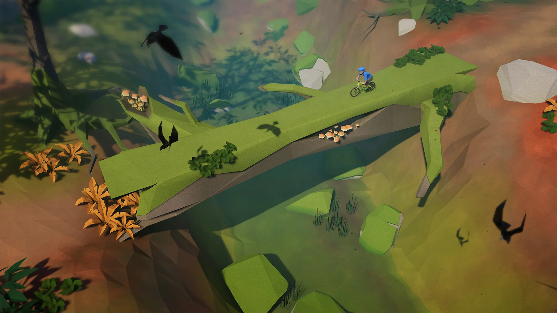 Изображение игры: Lonely Mountains: Downhill