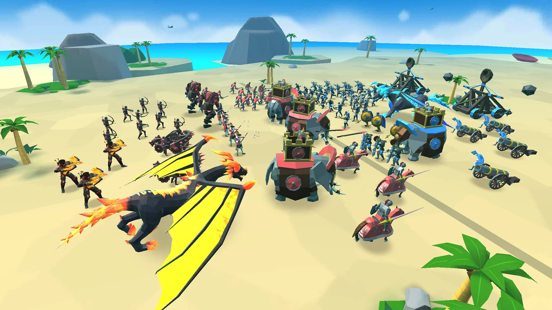 Изображение игры: Epic Battle Simulator 2