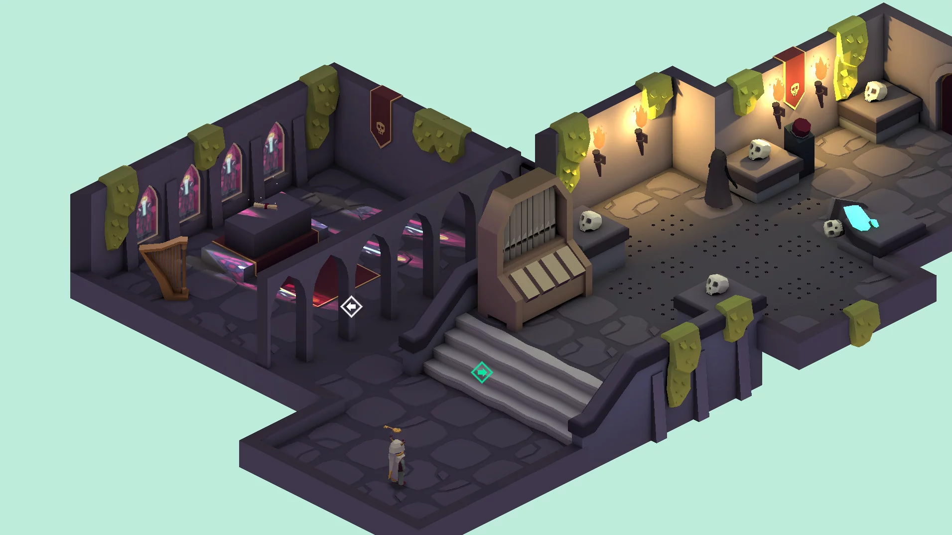 Изображение игры: Playerless: One Button Adventure
