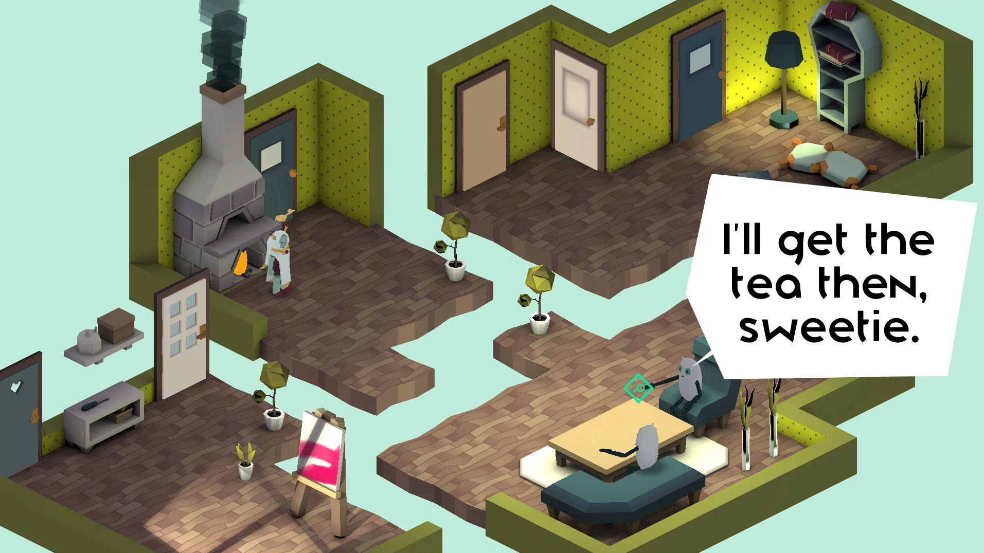 Изображение игры: Playerless: One Button Adventure