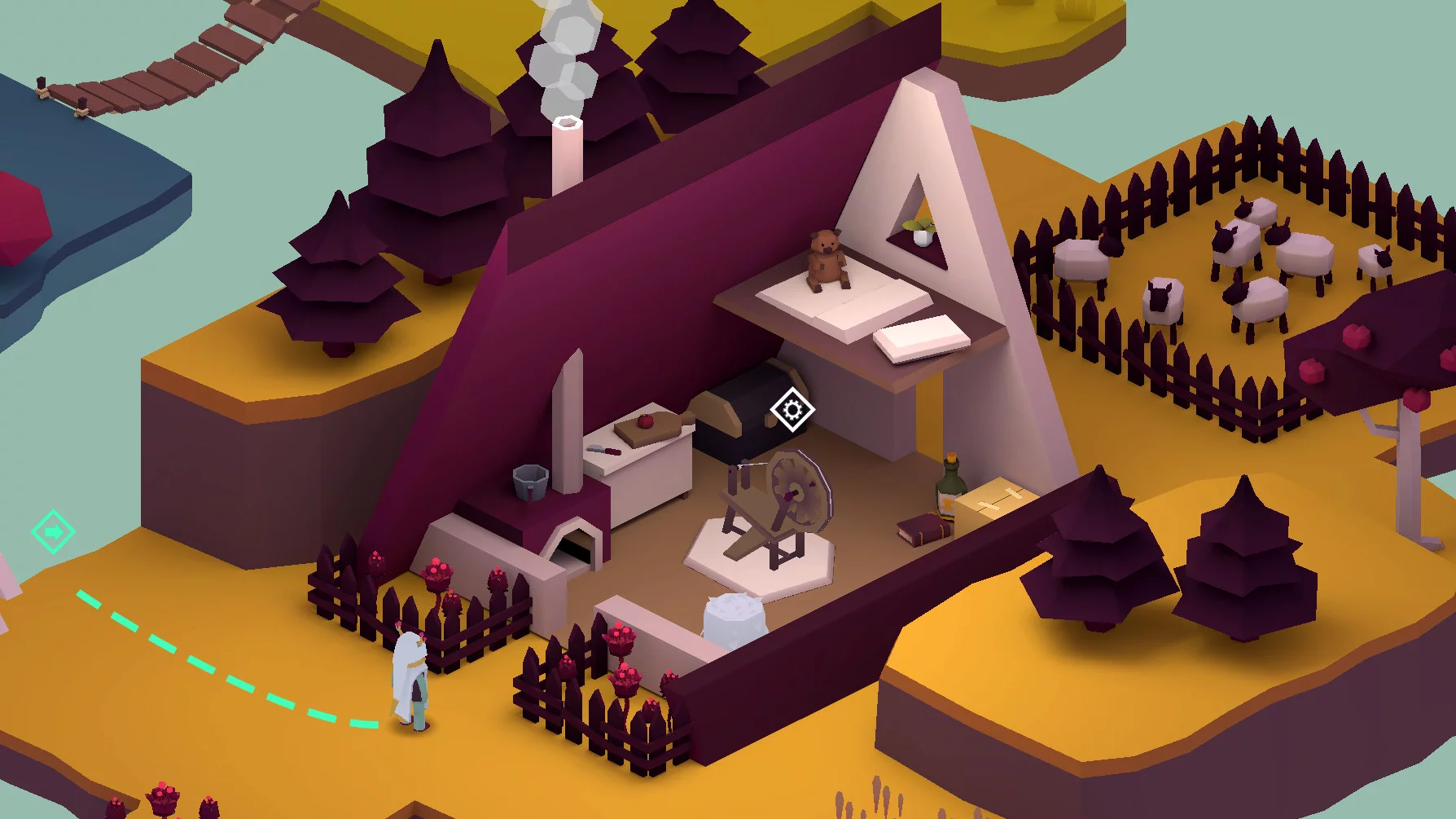 Изображение игры: Playerless: One Button Adventure