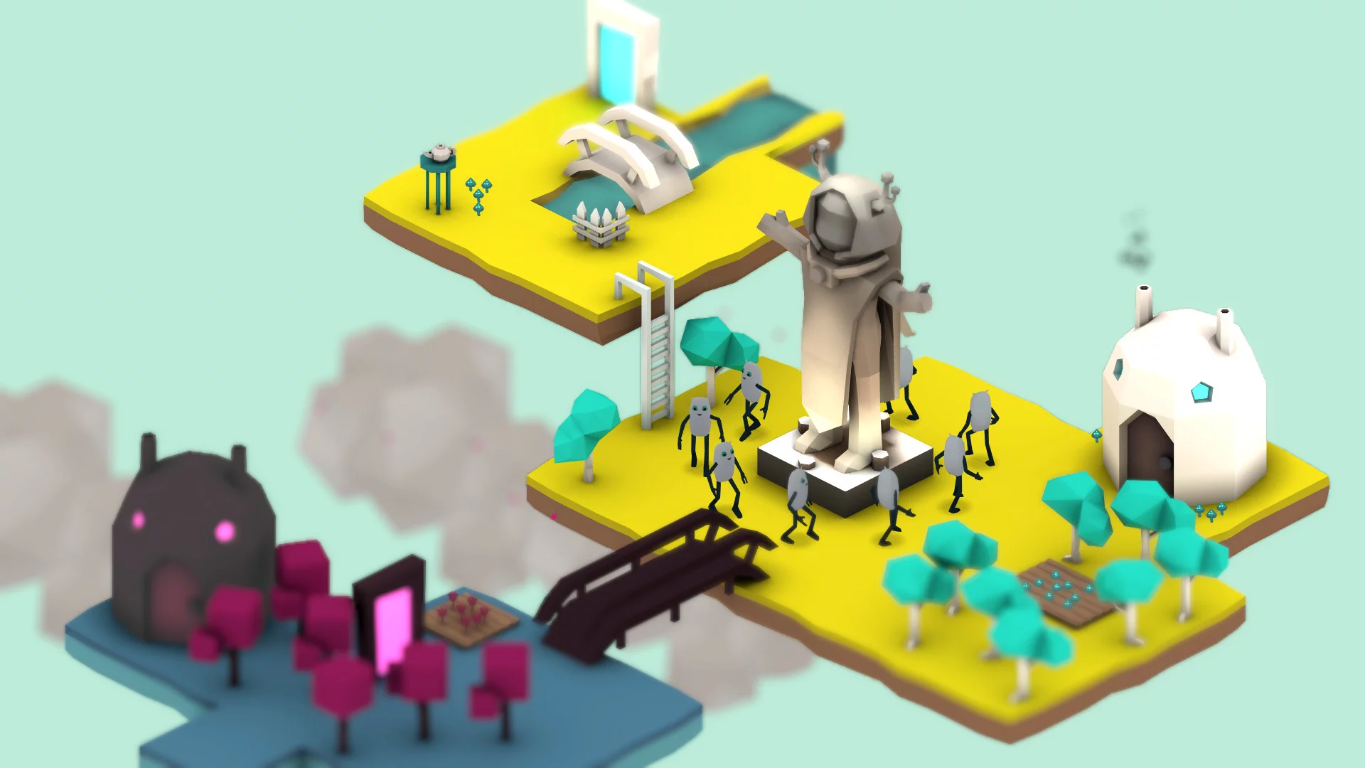 Изображение игры: Playerless: One Button Adventure