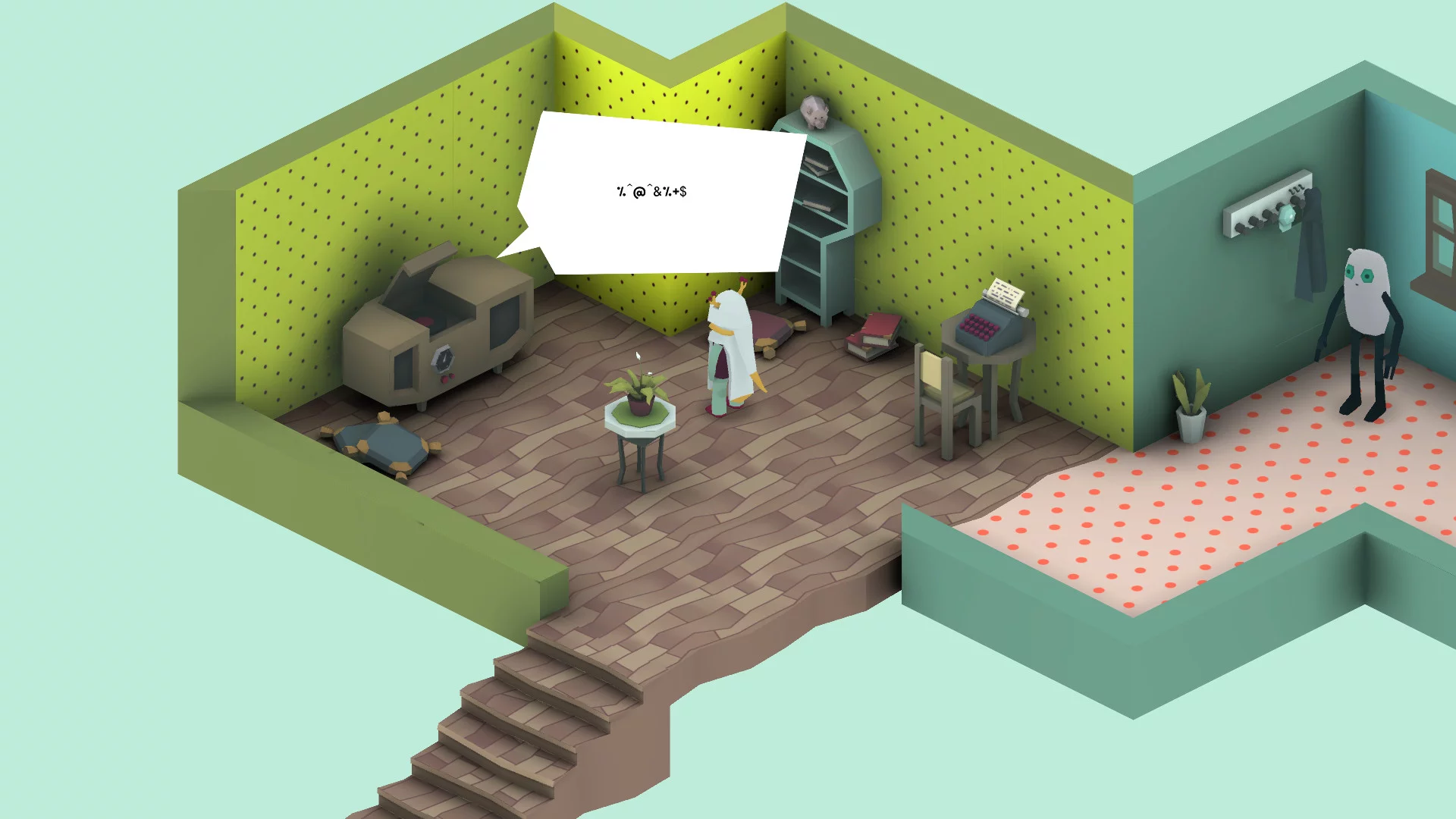 Изображение игры: Playerless: One Button Adventure