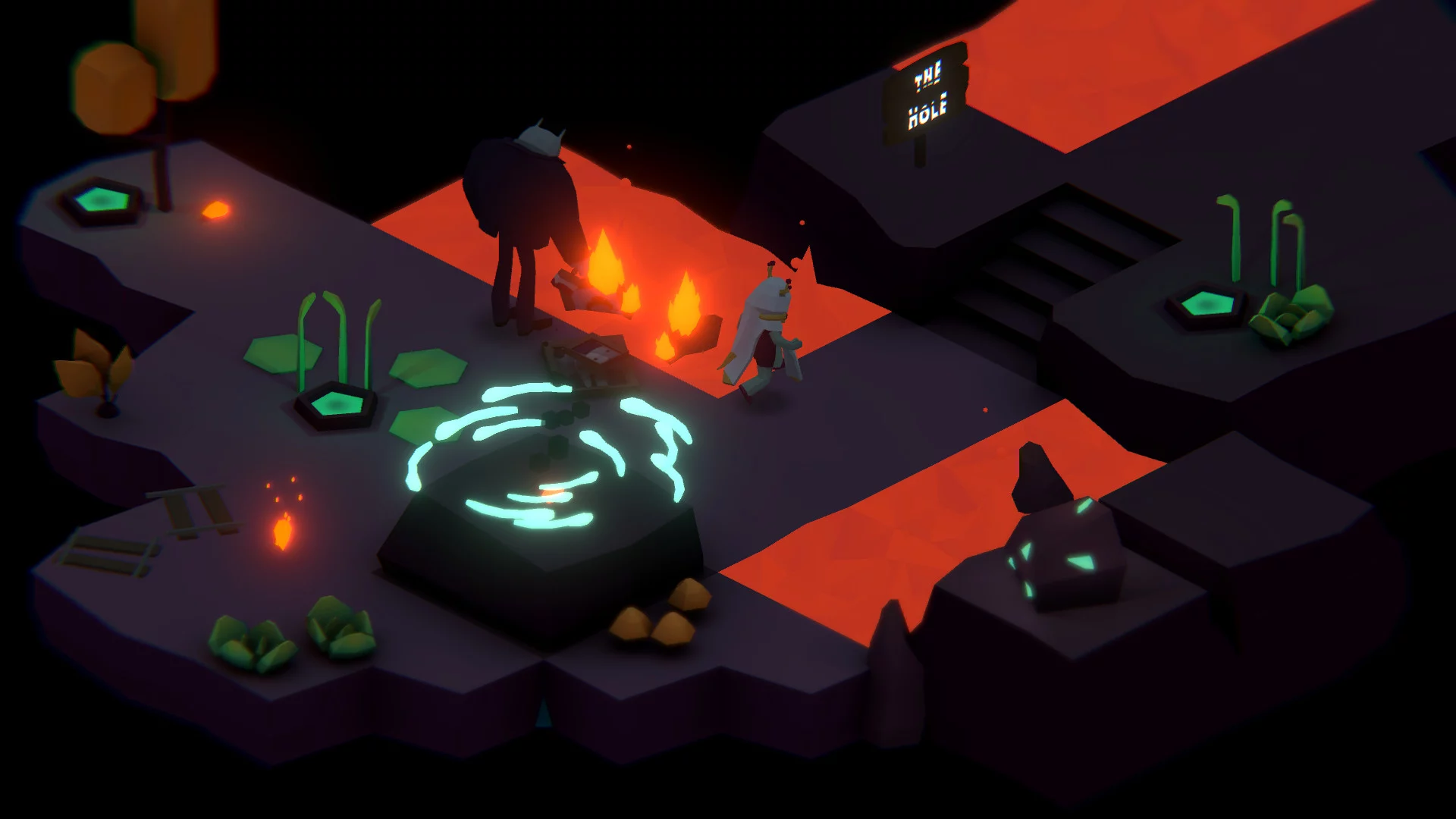 Изображение игры: Playerless: One Button Adventure