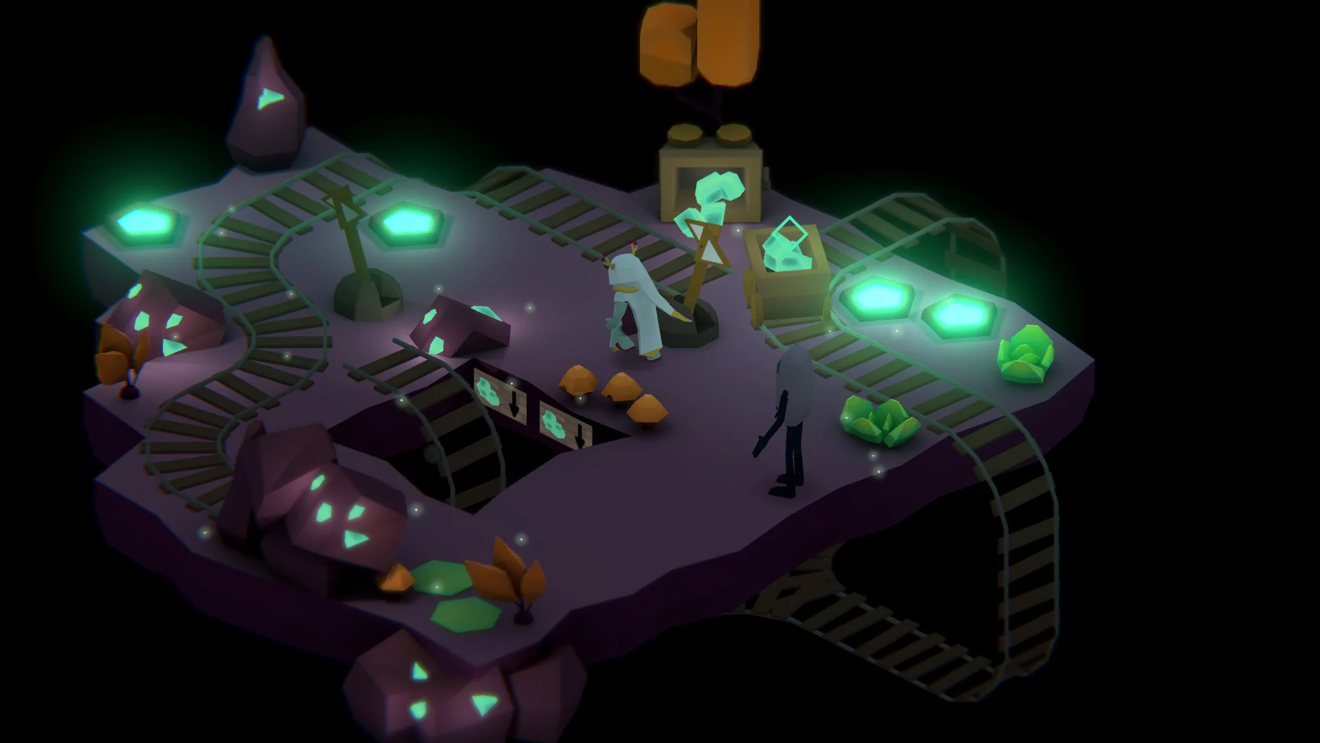 Изображение игры: Playerless: One Button Adventure