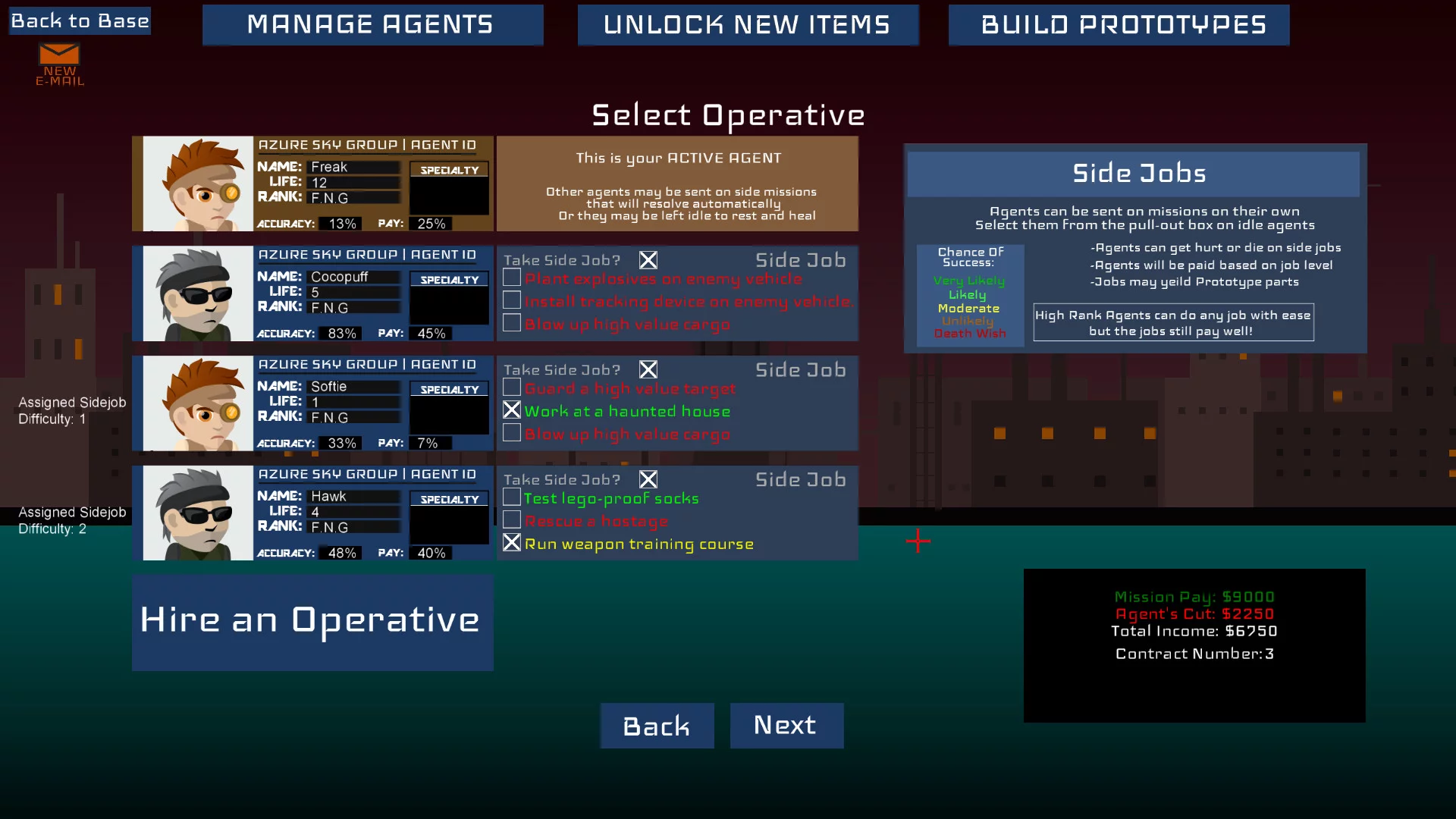 Изображение игры: Azure Sky Project