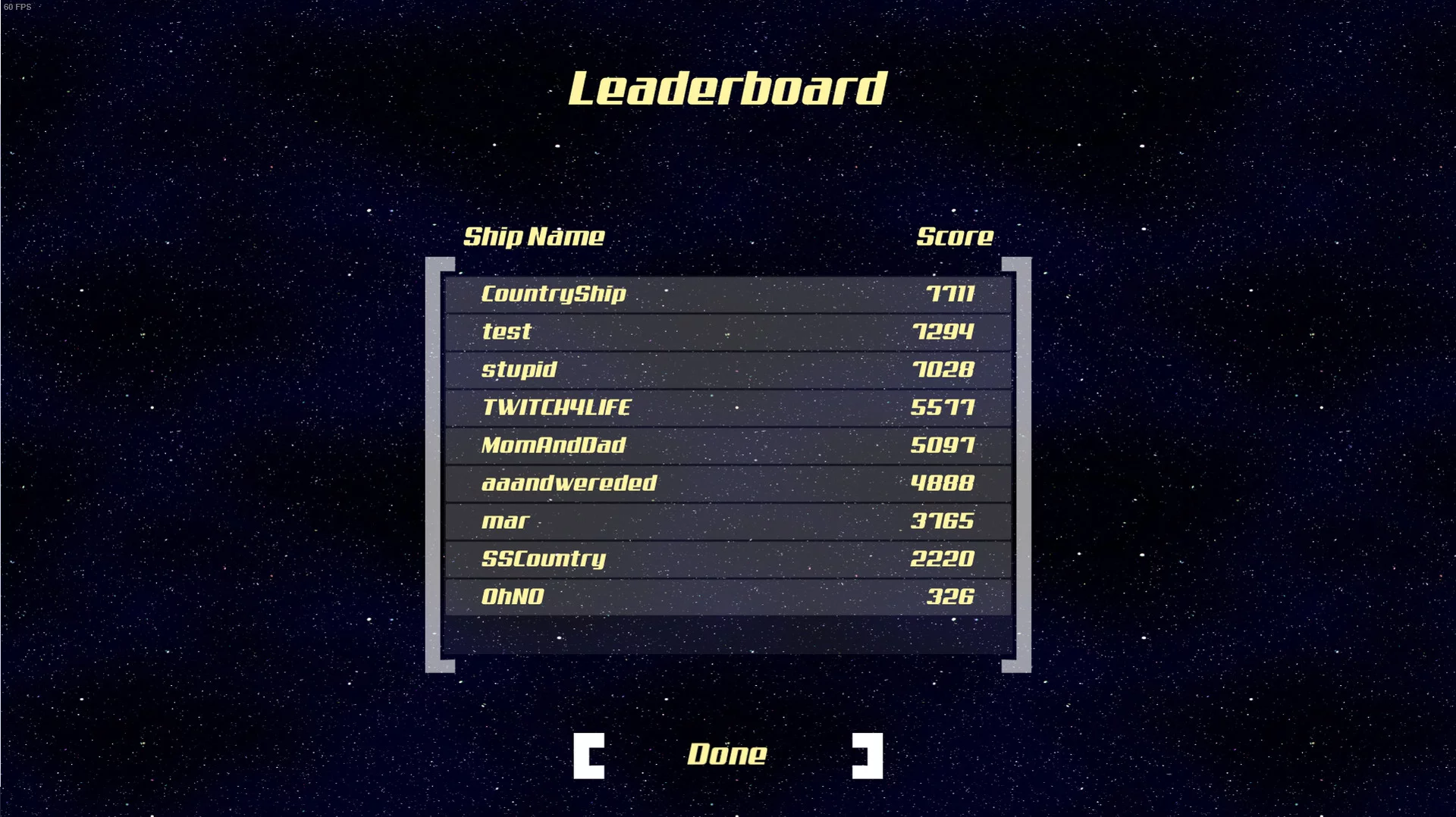 Изображение игры: Space Ship Commander