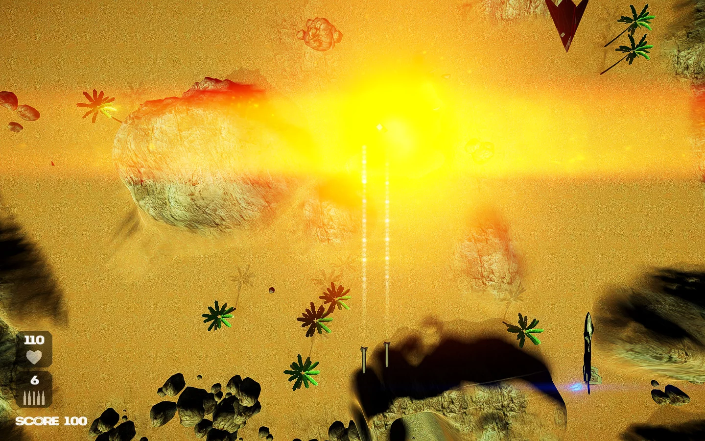 Изображение игры: Airstrike One
