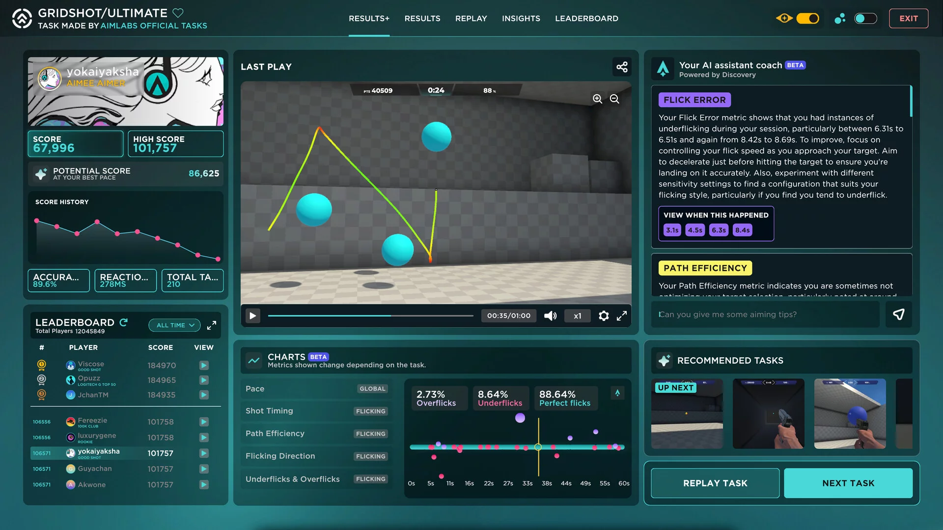 Изображение игры: Aimlabs