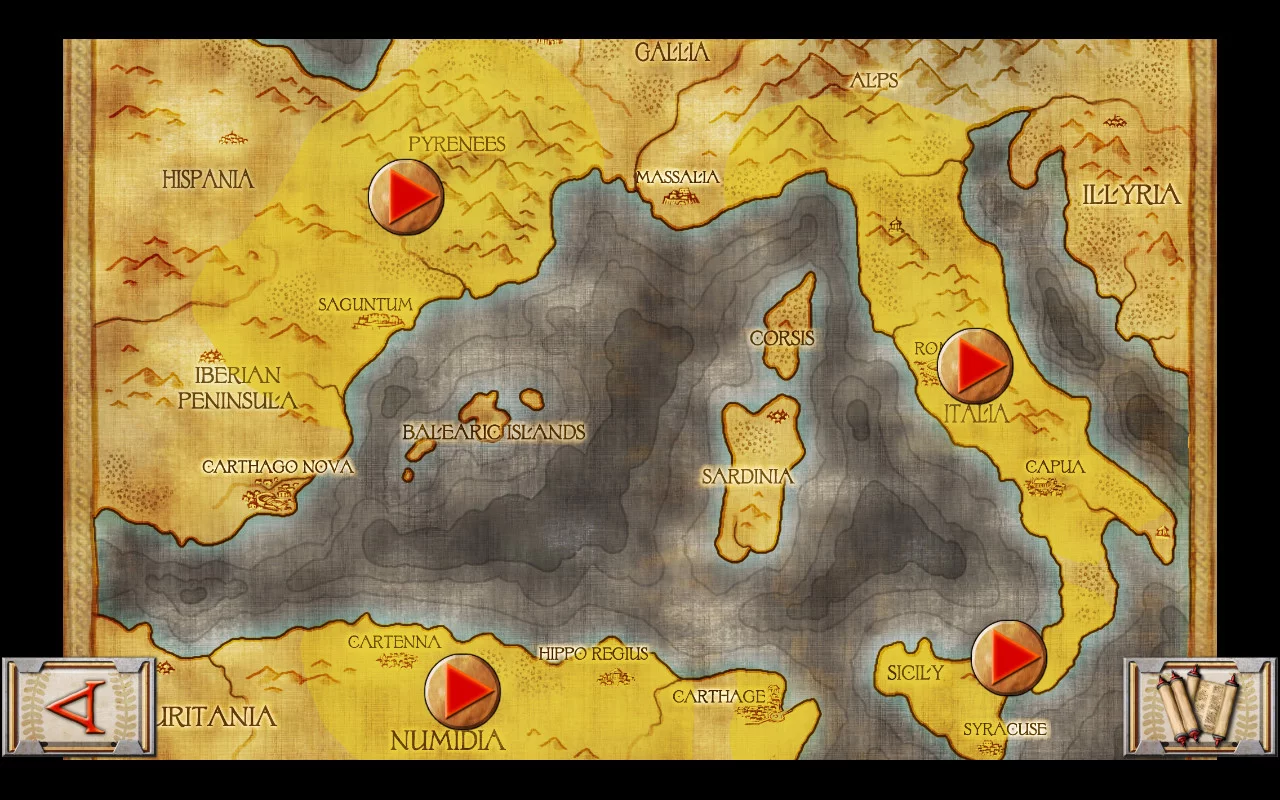 Изображение игры: Ancient Battle: Hannibal