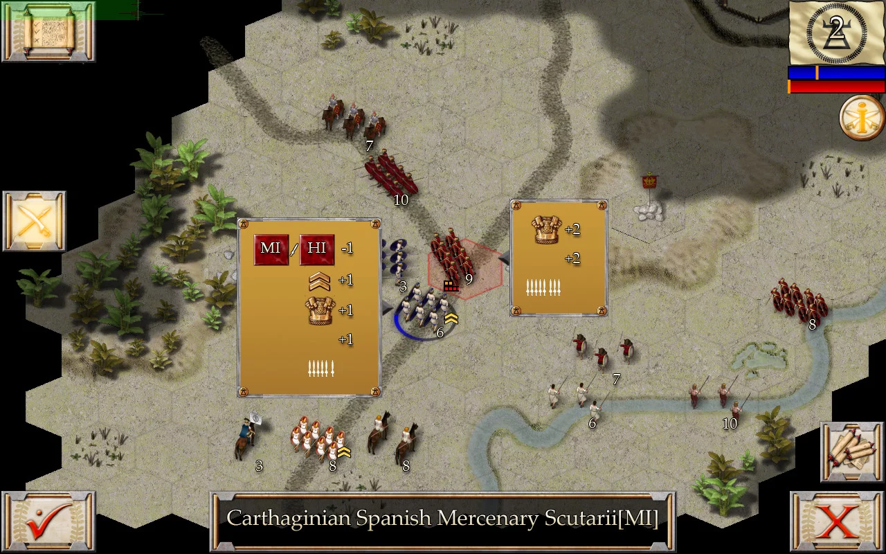 Изображение игры: Ancient Battle: Hannibal