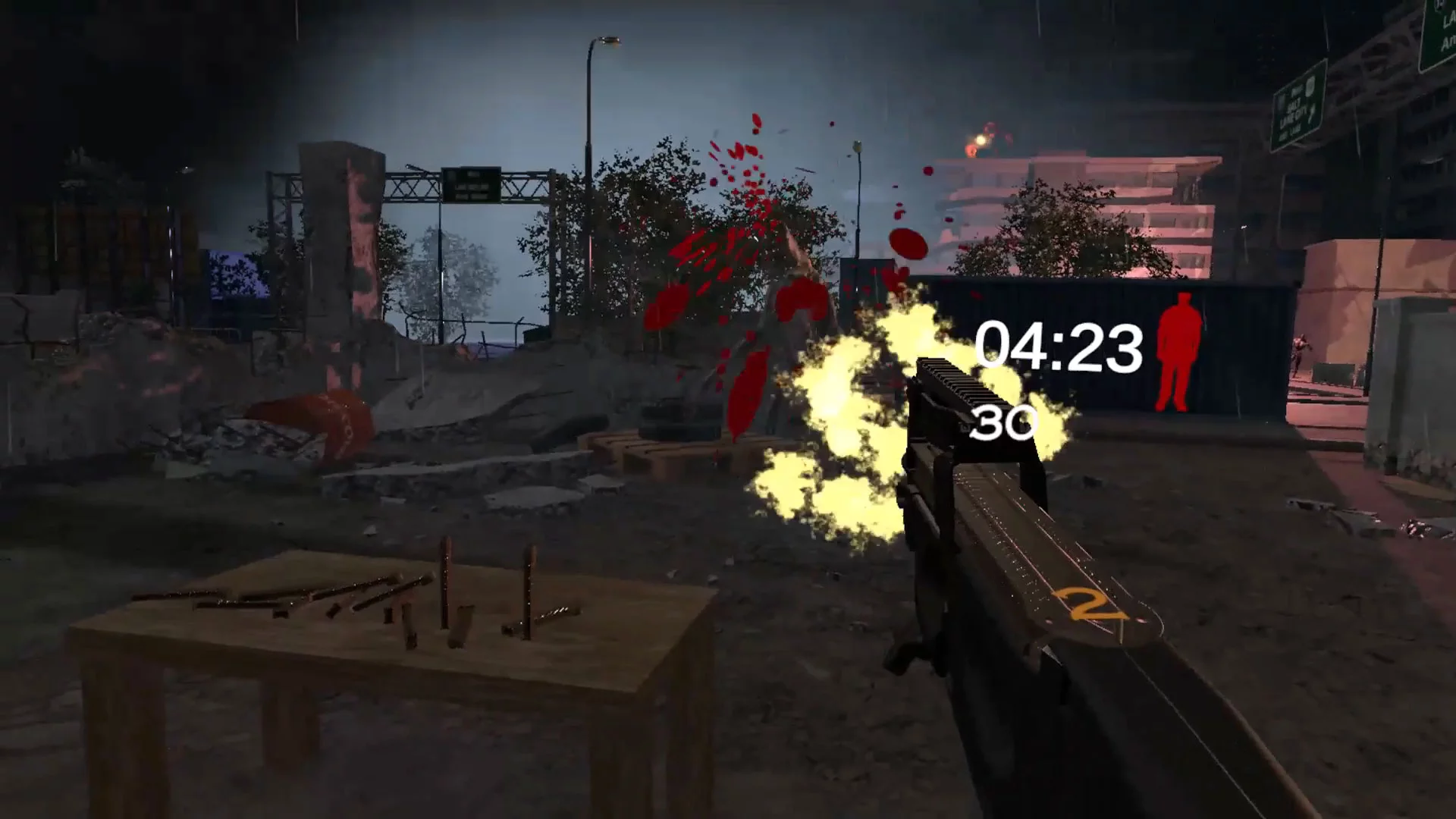 Изображение игры: DeadlandVR : Action Shooter FPS