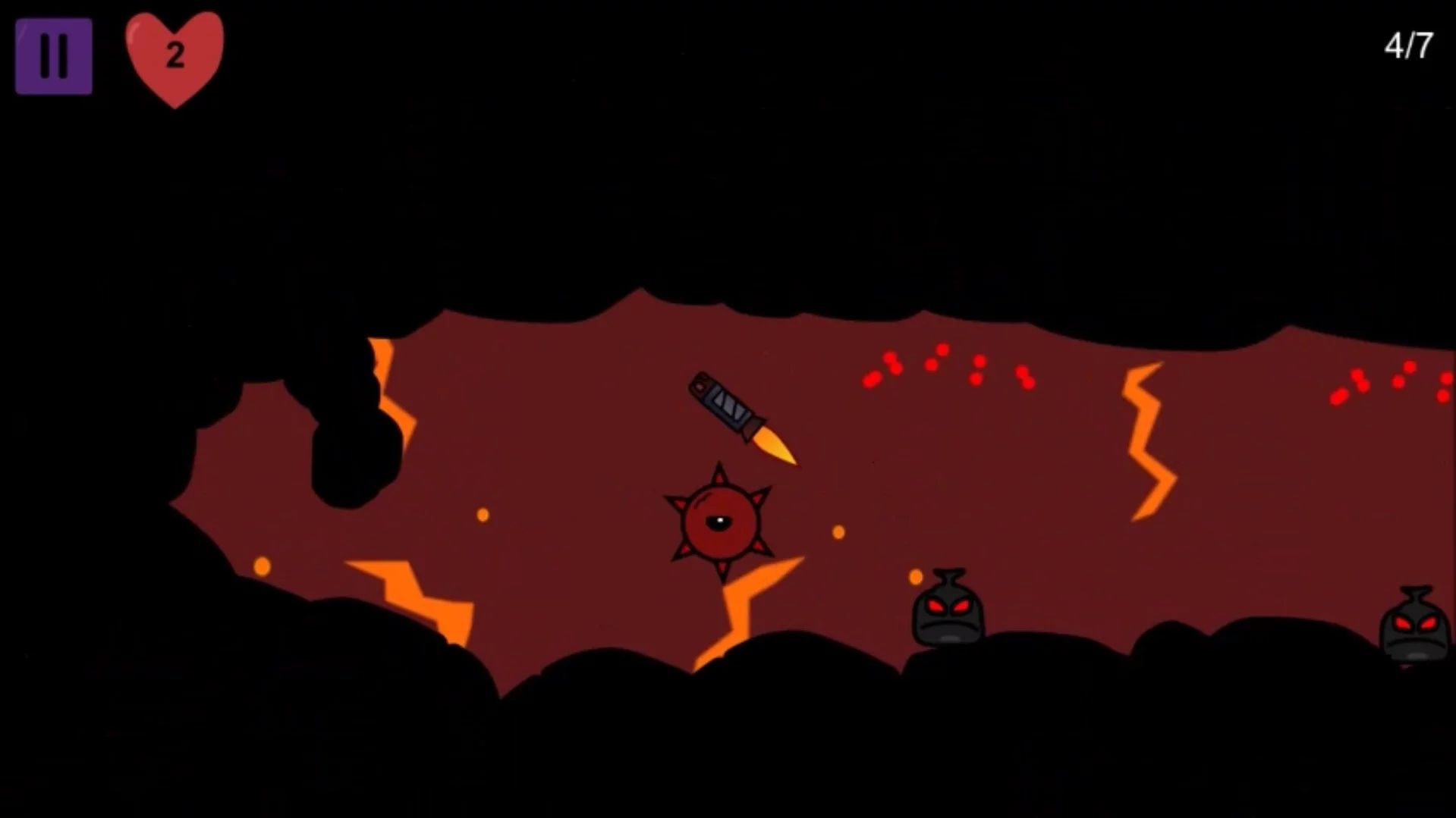Изображение игры: Rocks and Rockets