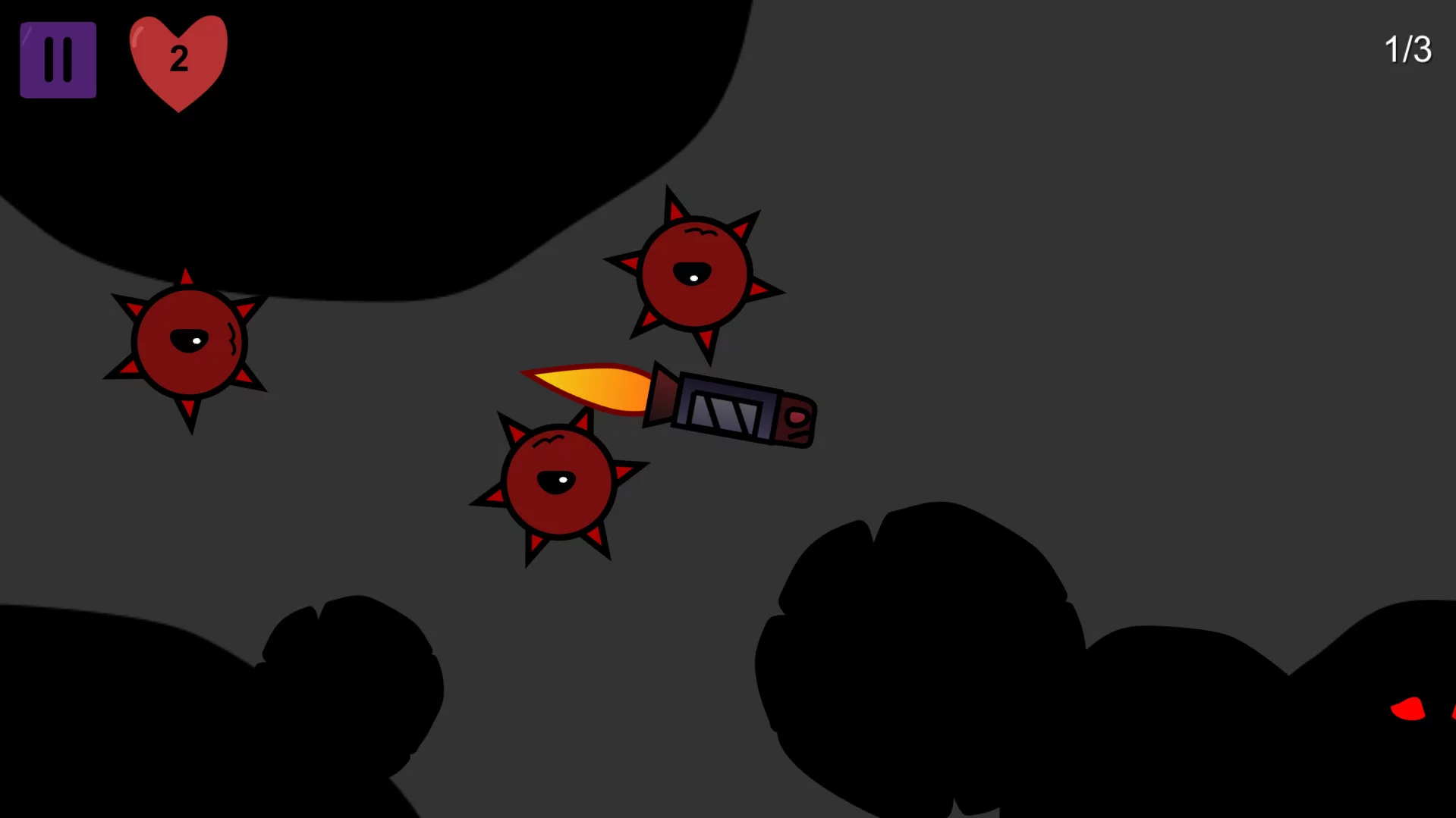 Изображение игры: Rocks and Rockets