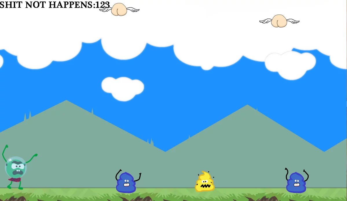 Изображение игры: PooSky