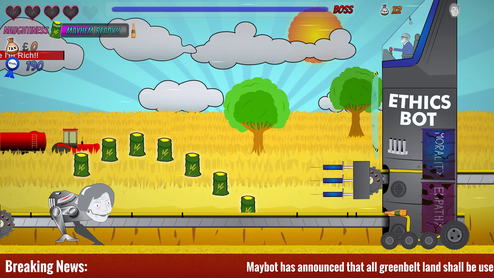 Изображение игры: Maybot Run