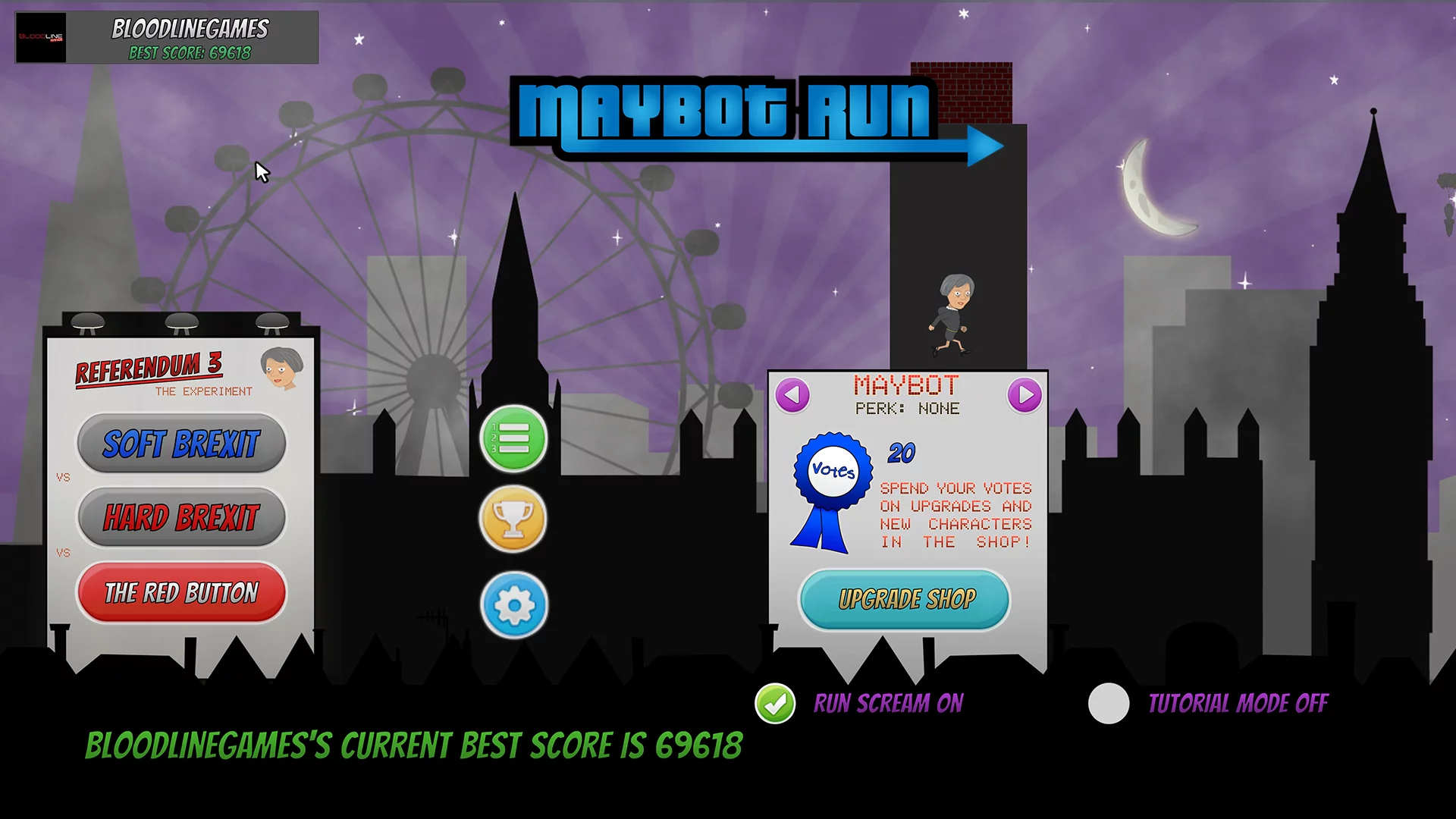 Изображение игры: Maybot Run